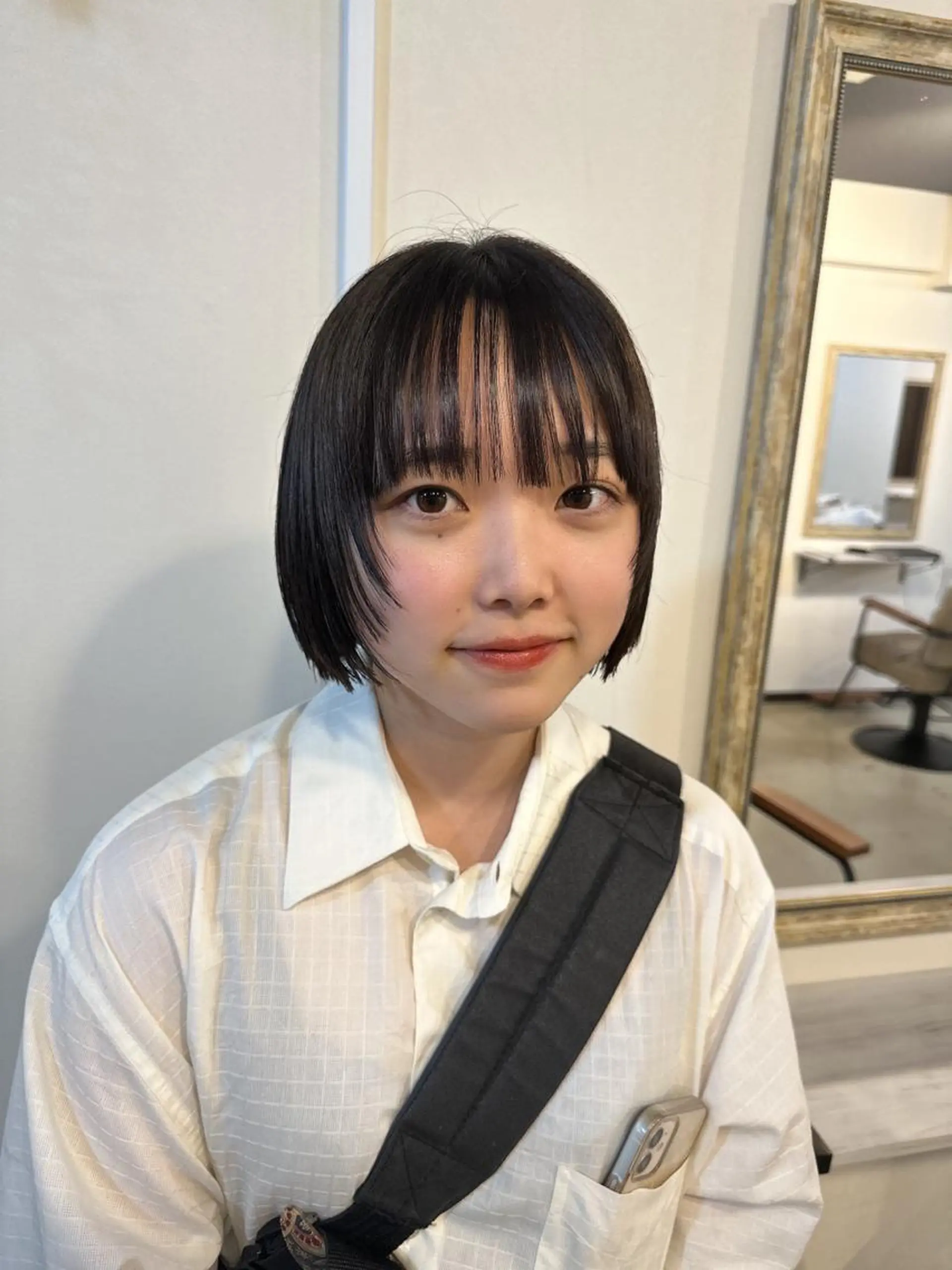 ショート 顔周りカット ウルフカット Sherry/R 三川町　木村祐里奈のヘアスタイル