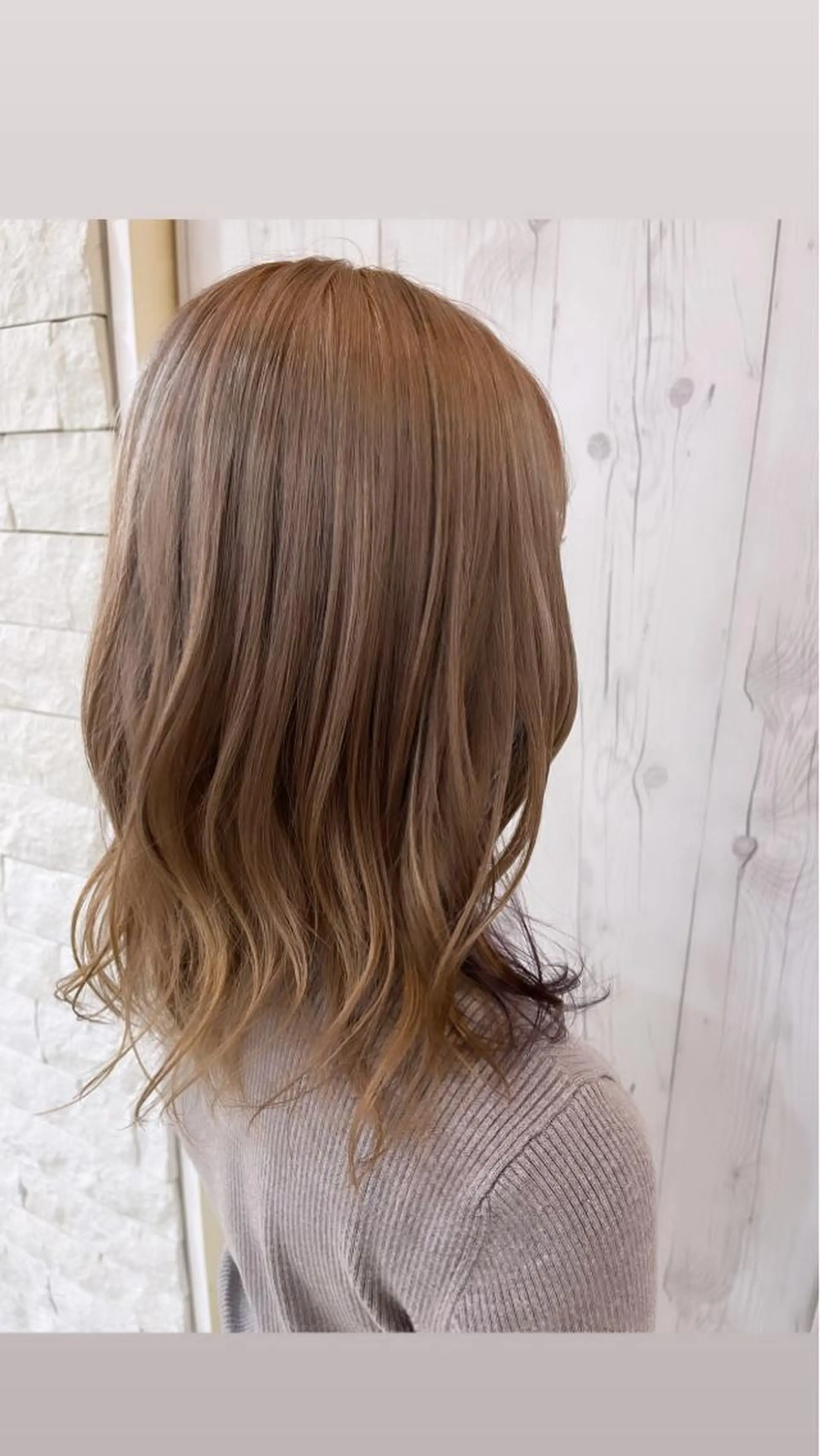 カラー ベージュカラー ミルクティーベージュ カット ヘアカラー 名古屋のピンク好き かずくん🦩のヘアスタイル