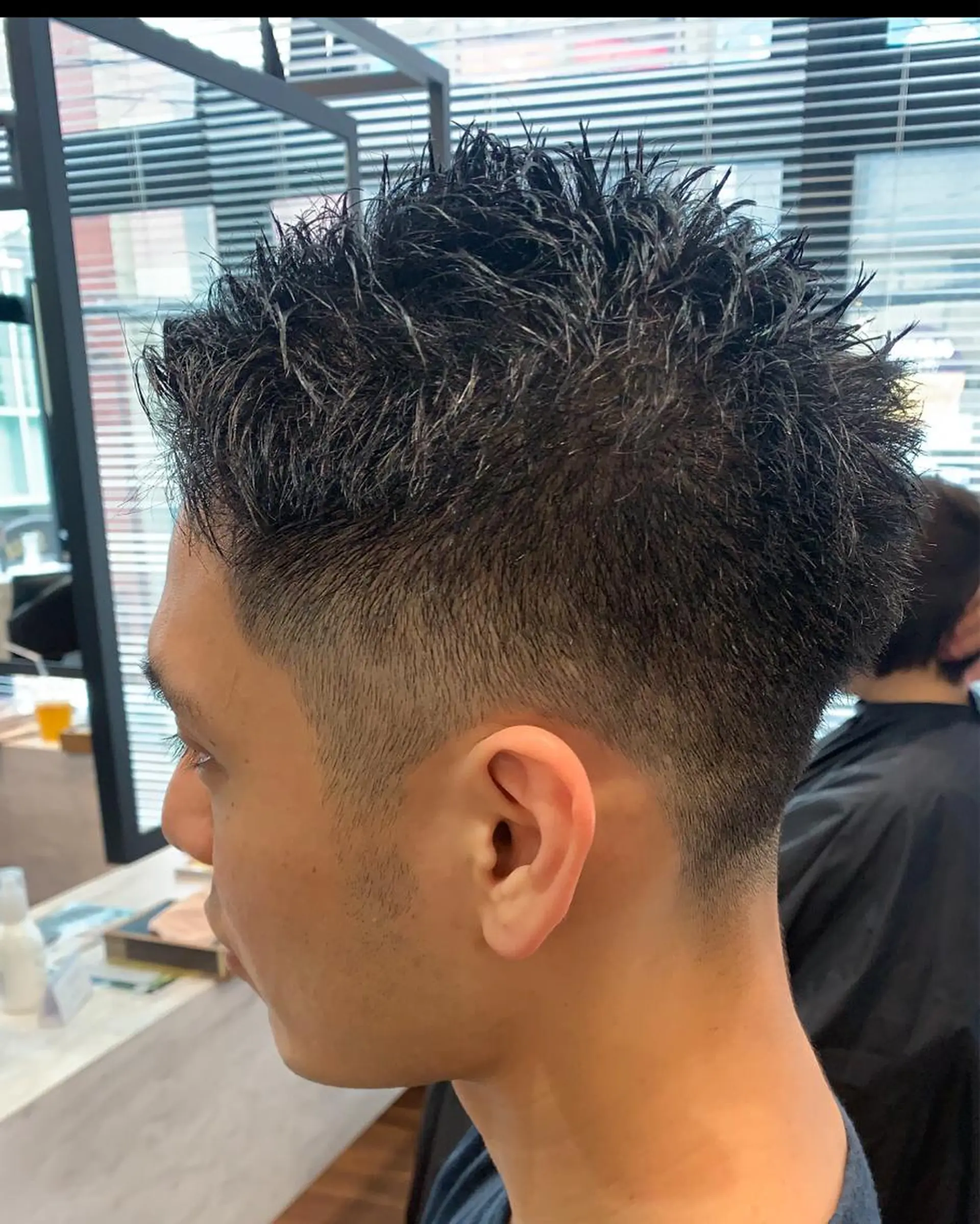 ショート カラー パーマ ヘアアレンジ メンズ キッズ アイブロウ カット パーマ beauty: beast 中目黒店のヘアスタイル