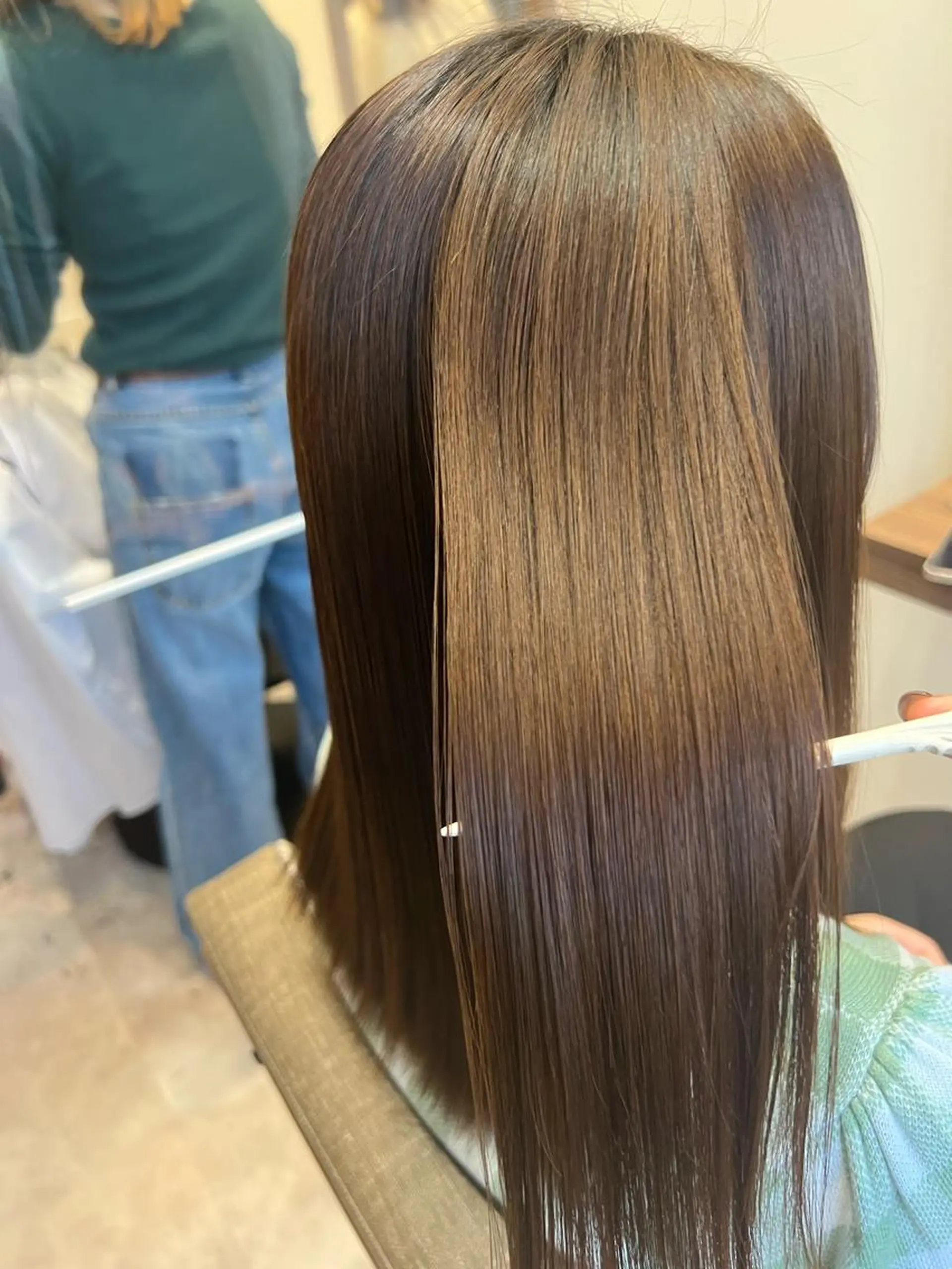 ミディアム カット ヘアカラー トリートメント 名古屋/髪質改善/ 透明感SHIZUKAのヘアスタイル