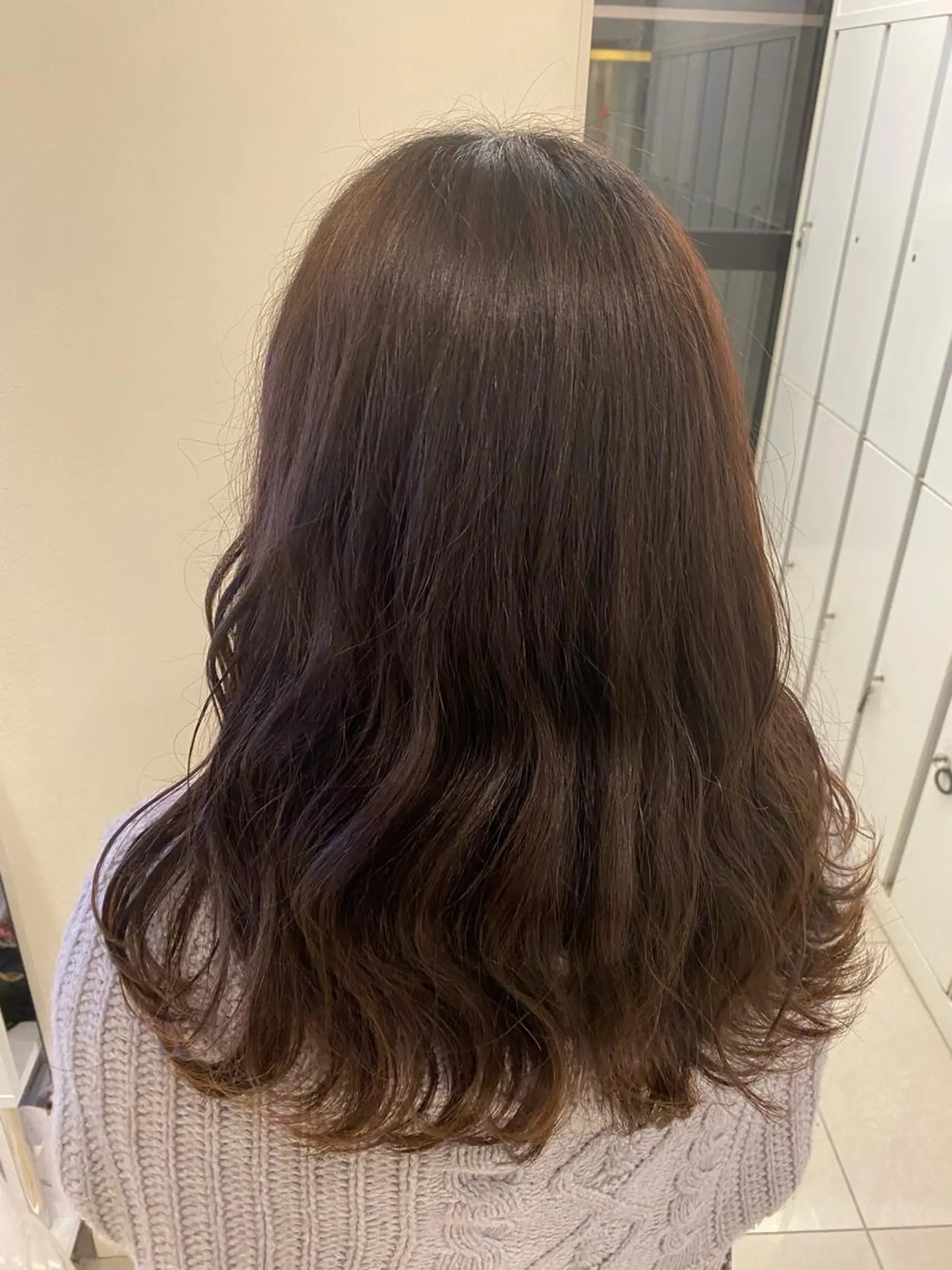 ロング カラー グレージュ モカグレージュ 🌟縮毛矯正/ 髪質改善/髙橋🌟のヘアスタイル
