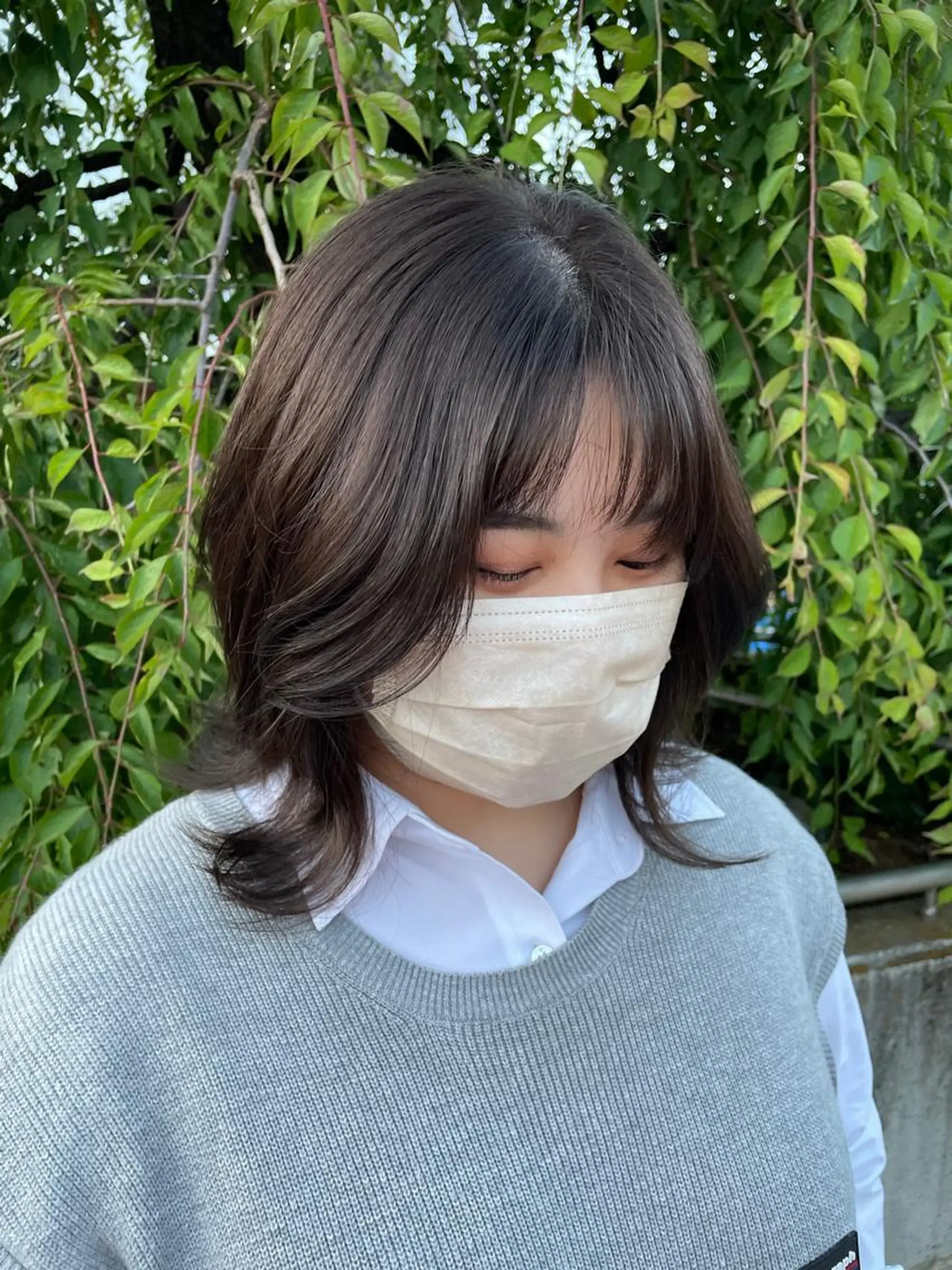 ミディアム カット ヘアカラー Manami ♡のヘアスタイル