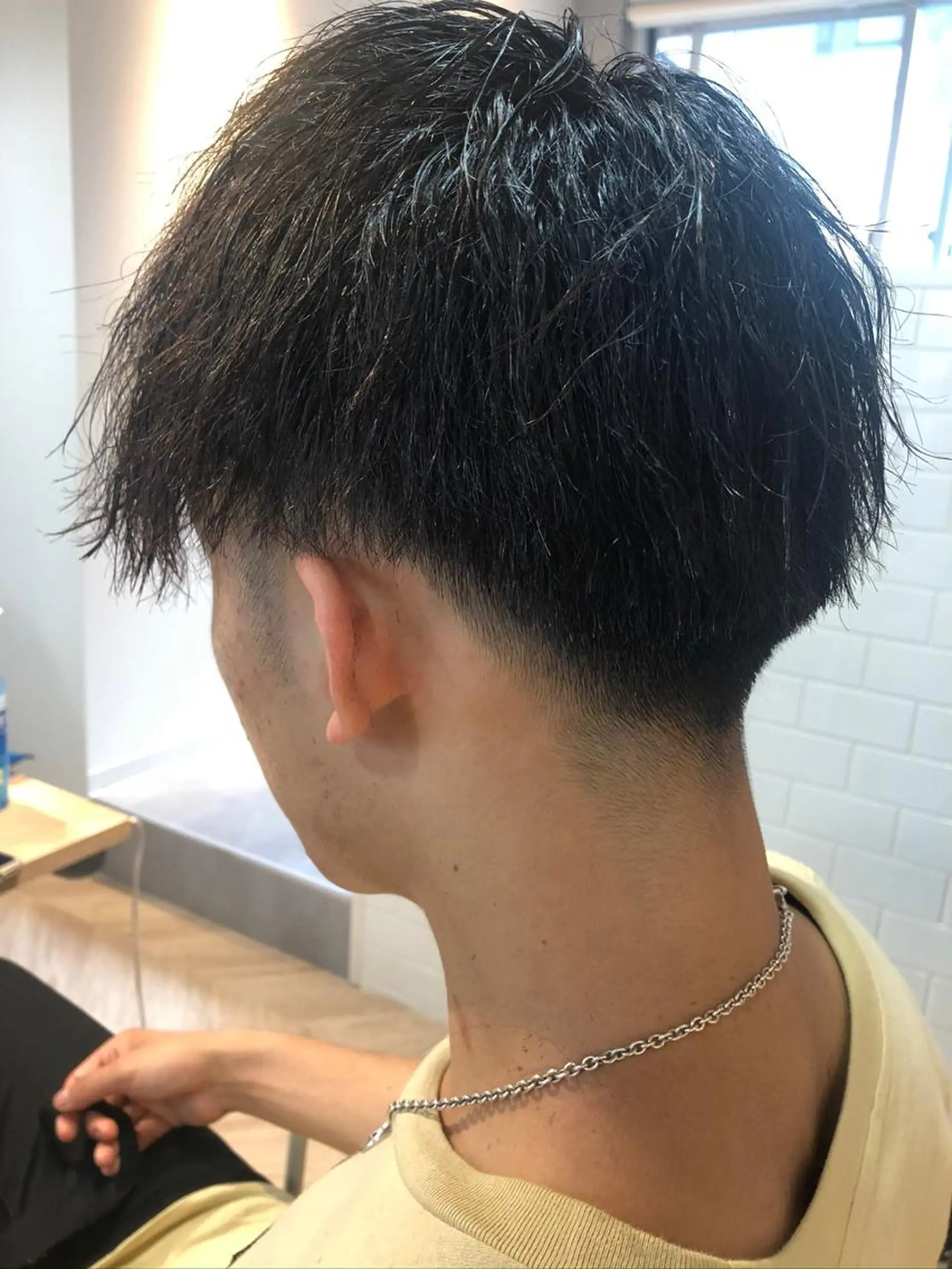 メンズ カット パーマ 西山 恵太郎のヘアスタイル