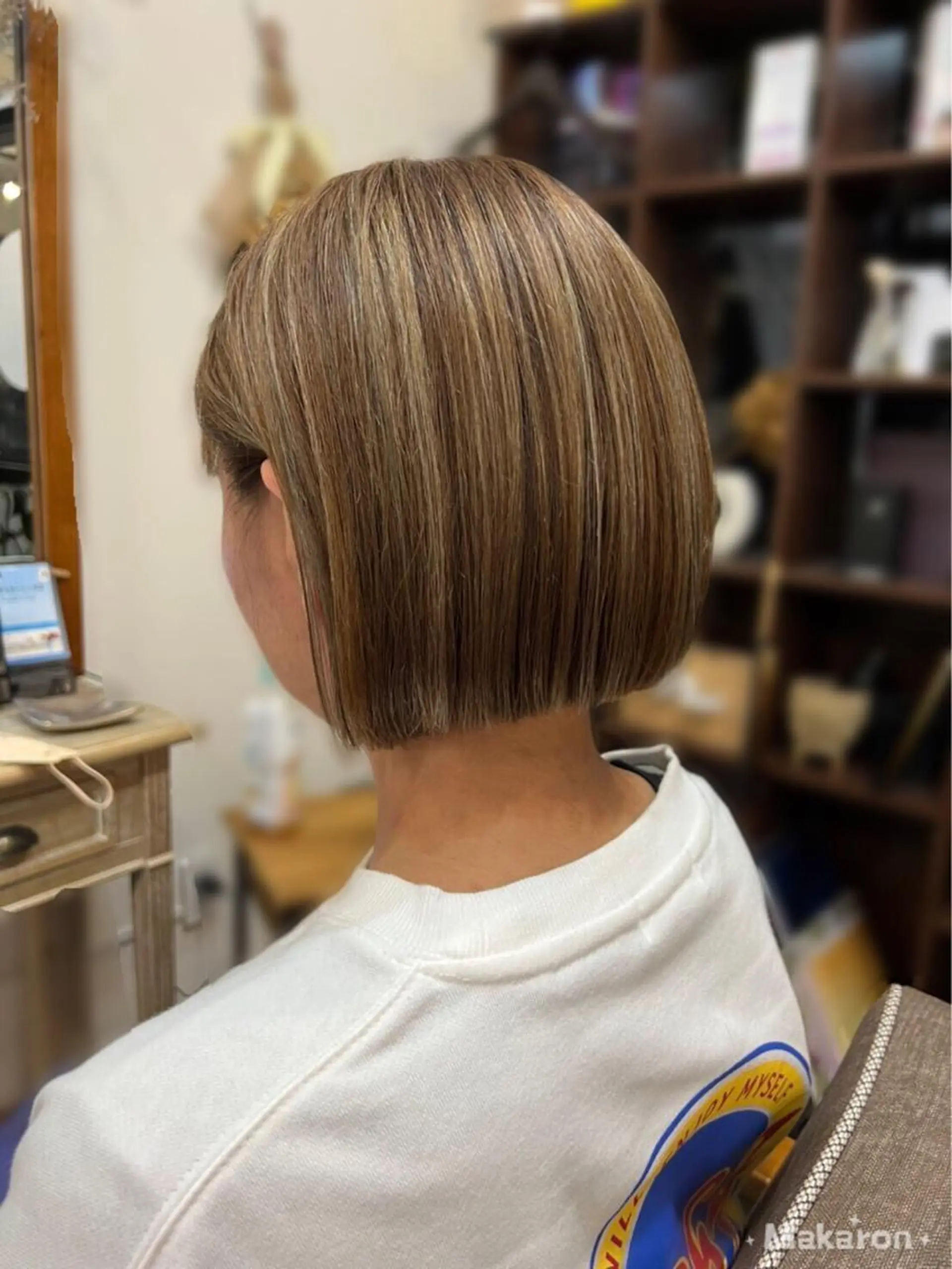 カラー ケアカラー ハイライトカラー hair works raptureのヘアスタイル
