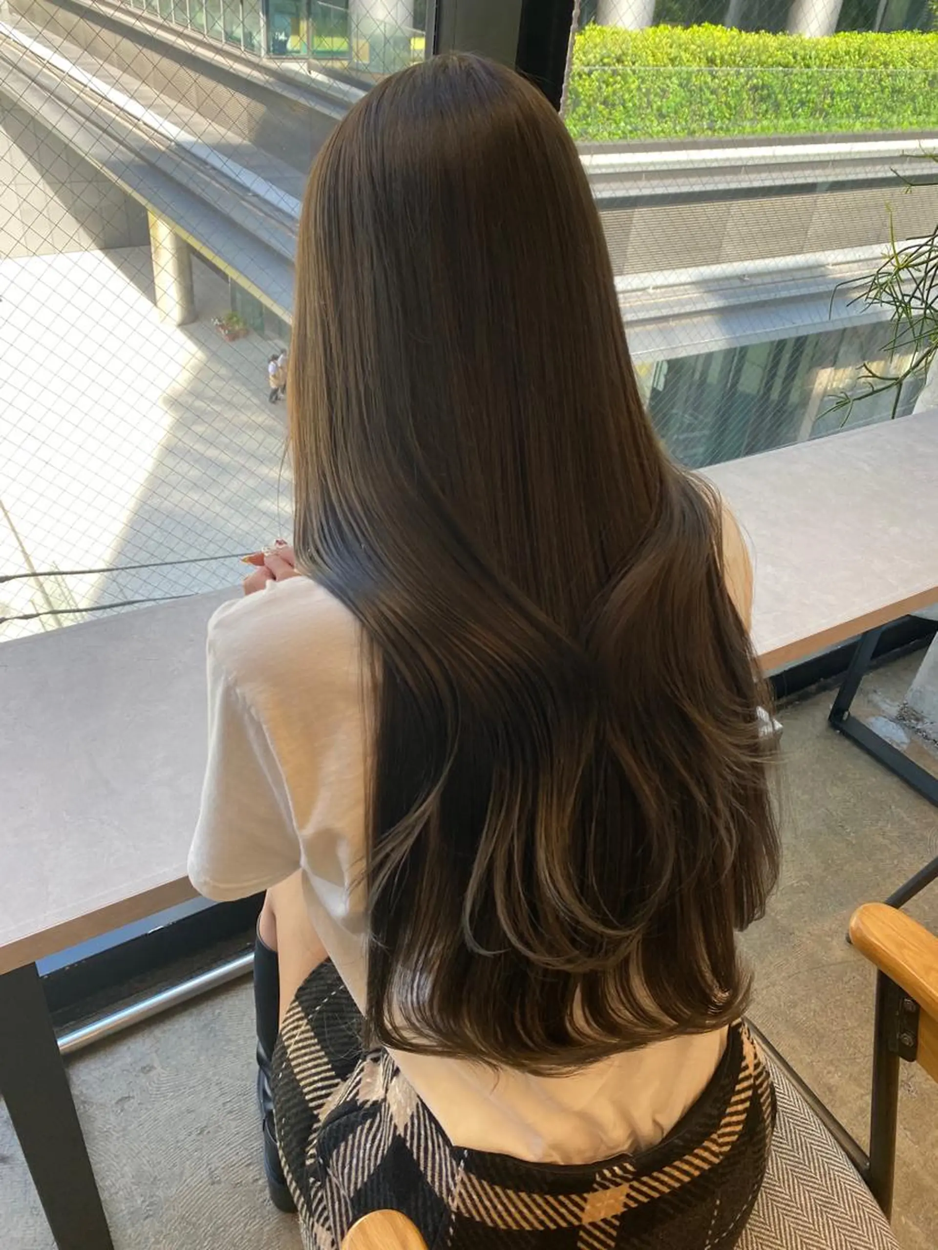 ロング カット ヘアカラー 縮毛矯正 トリートメント SALOWIN原宿AROA店所属・顔まわり神カット✂︎ 齋藤雄大【原宿】のヘアスタイル