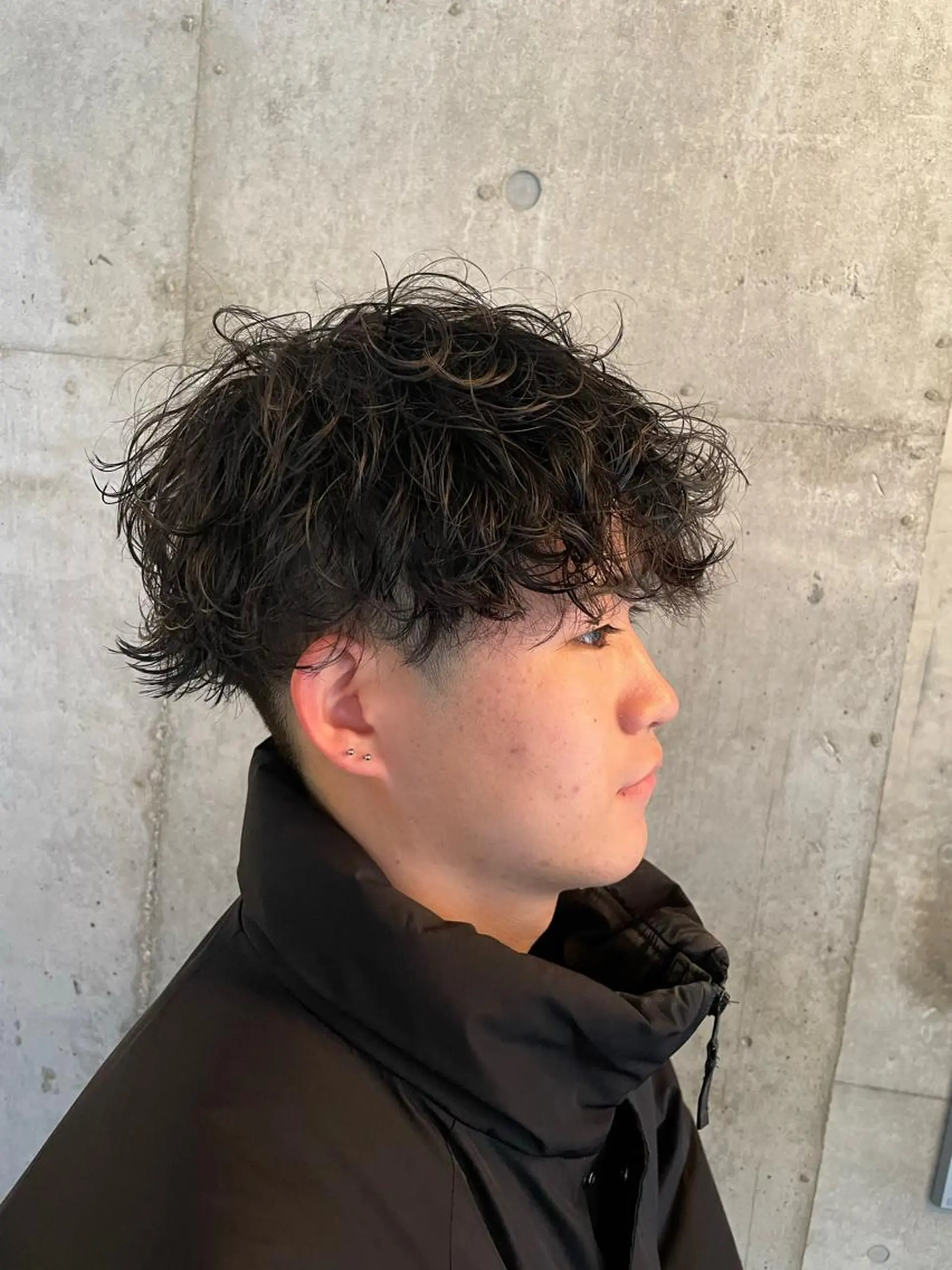 ショート パーマ メンズ カット パーマ トリートメント 🔥メンズ特化パーマ 🦖増田弘明🦖のヘアスタイル