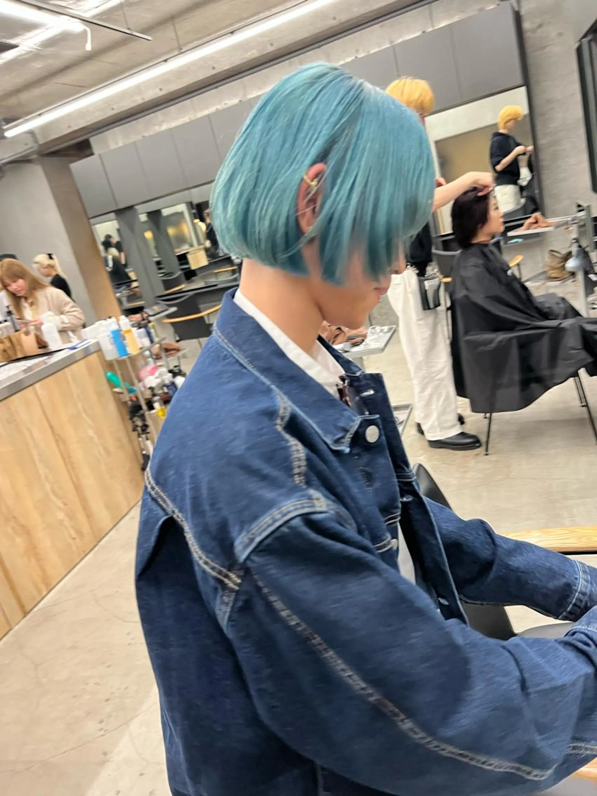 ショート ボブ 顔周りカット レイヤーカット カット sakoda shunkiのヘアスタイル