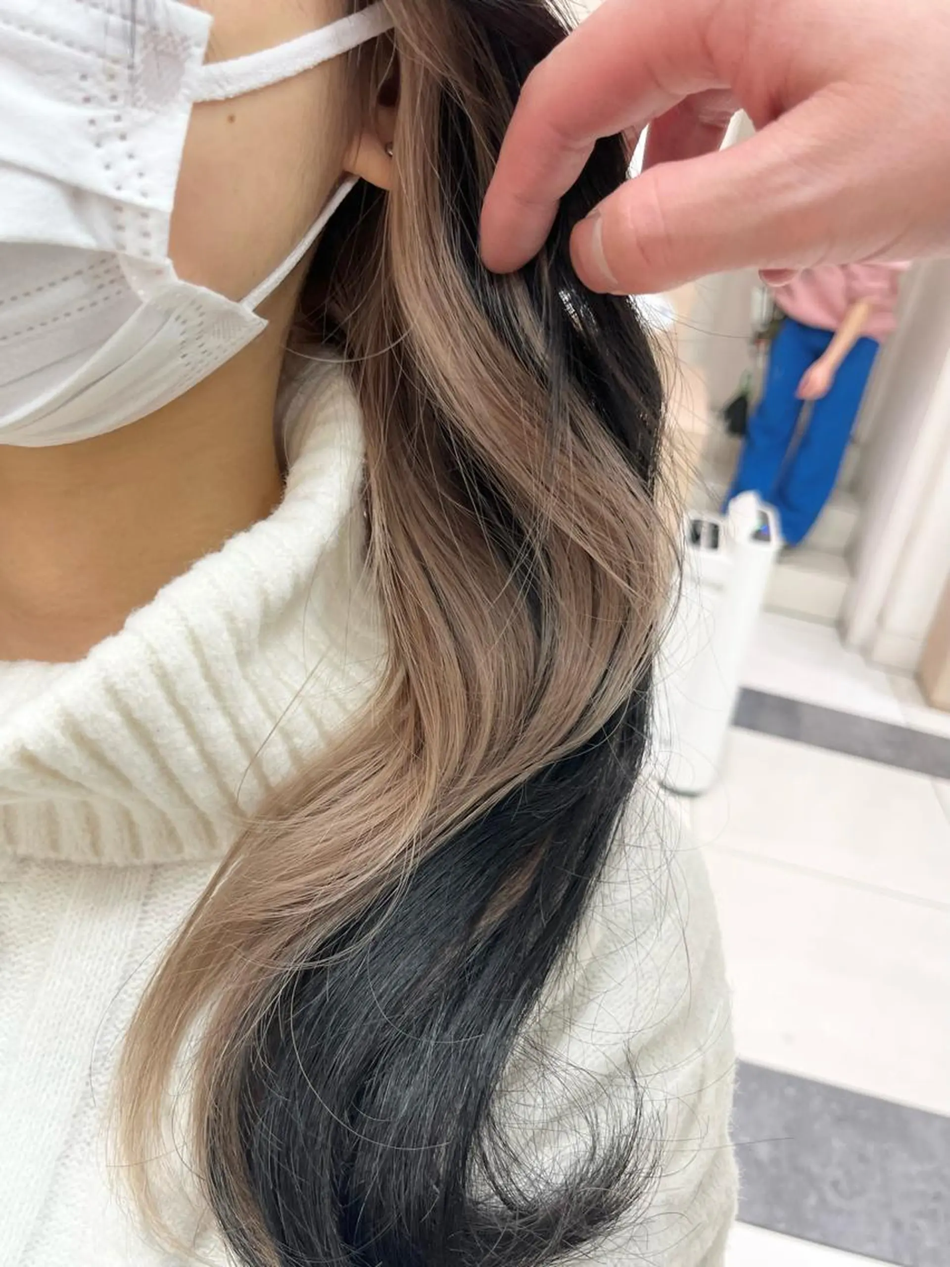 ロング ✔️ダブルカラー ✔️ショート✔️今野のヘアスタイル