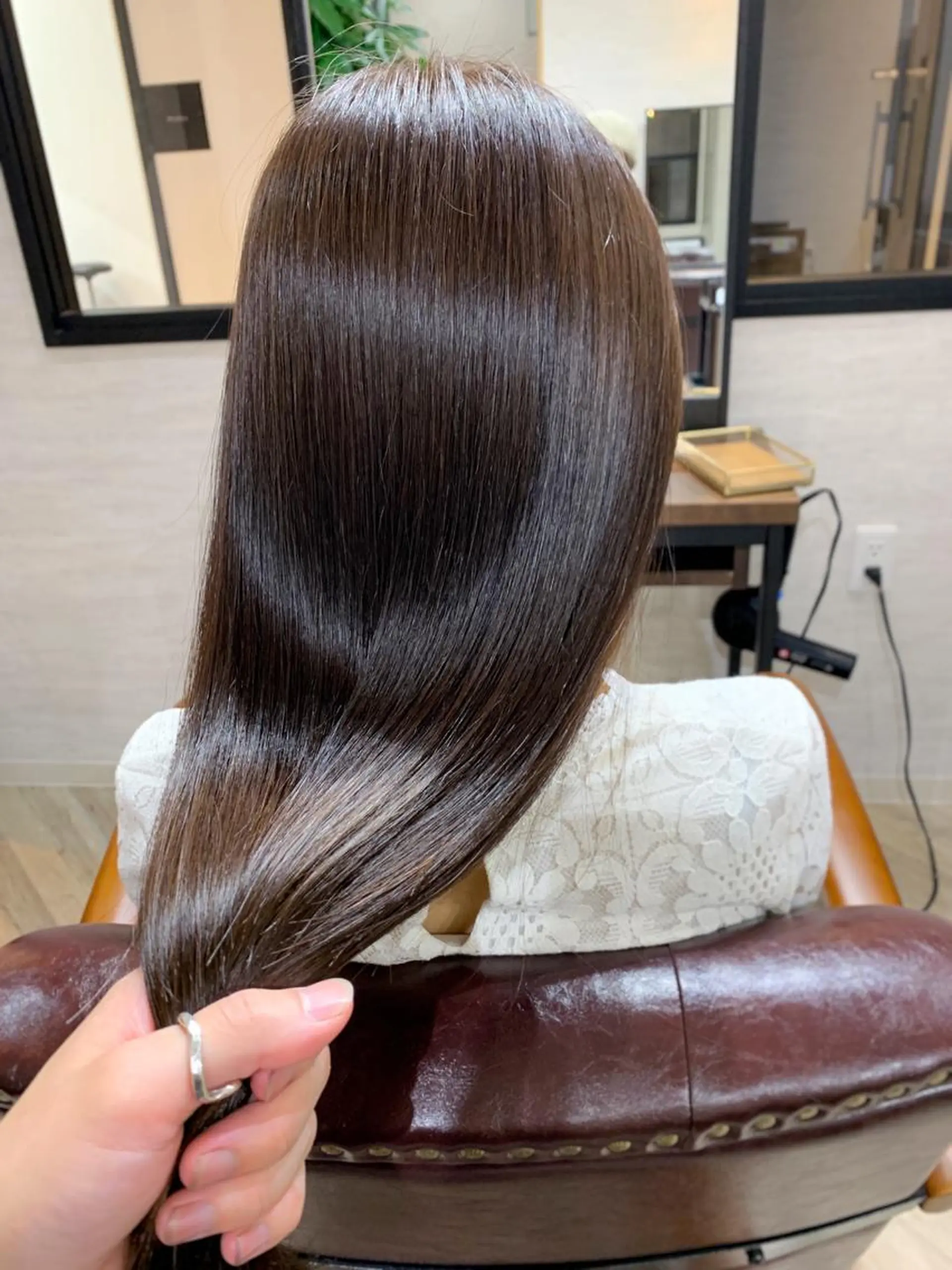 ロング カラー トリートメント カット ヘアカラー トリートメント ヘッドスパ ヘアセット ROW吉祥寺✨ 髪質改善TR&スパ✨のヘアスタイル