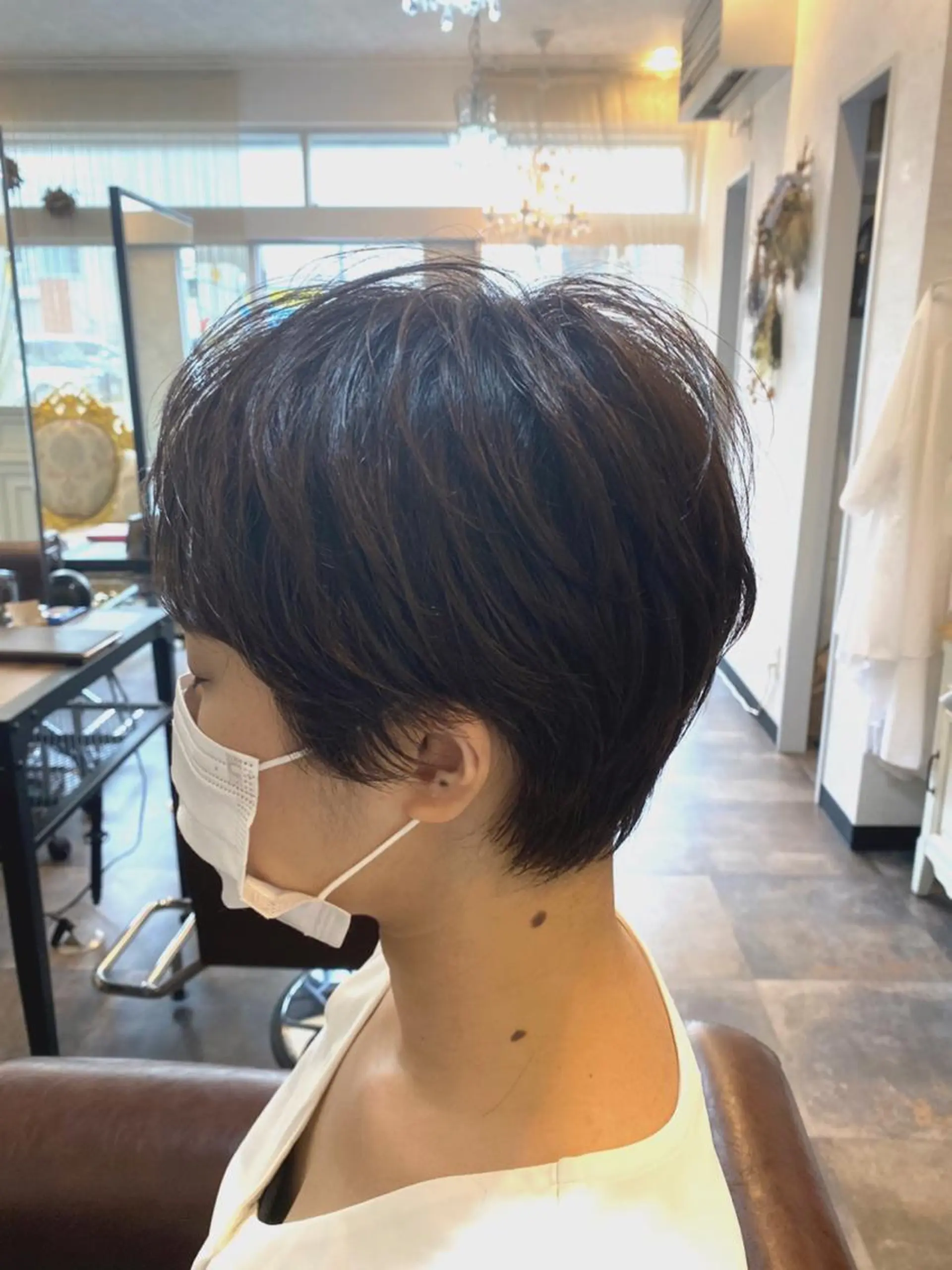 ショート カット ヘアカラー トリートメント エリュ所属・⭐️ショート⭐️美髪 矯正⭐️水口陸のヘアスタイル
