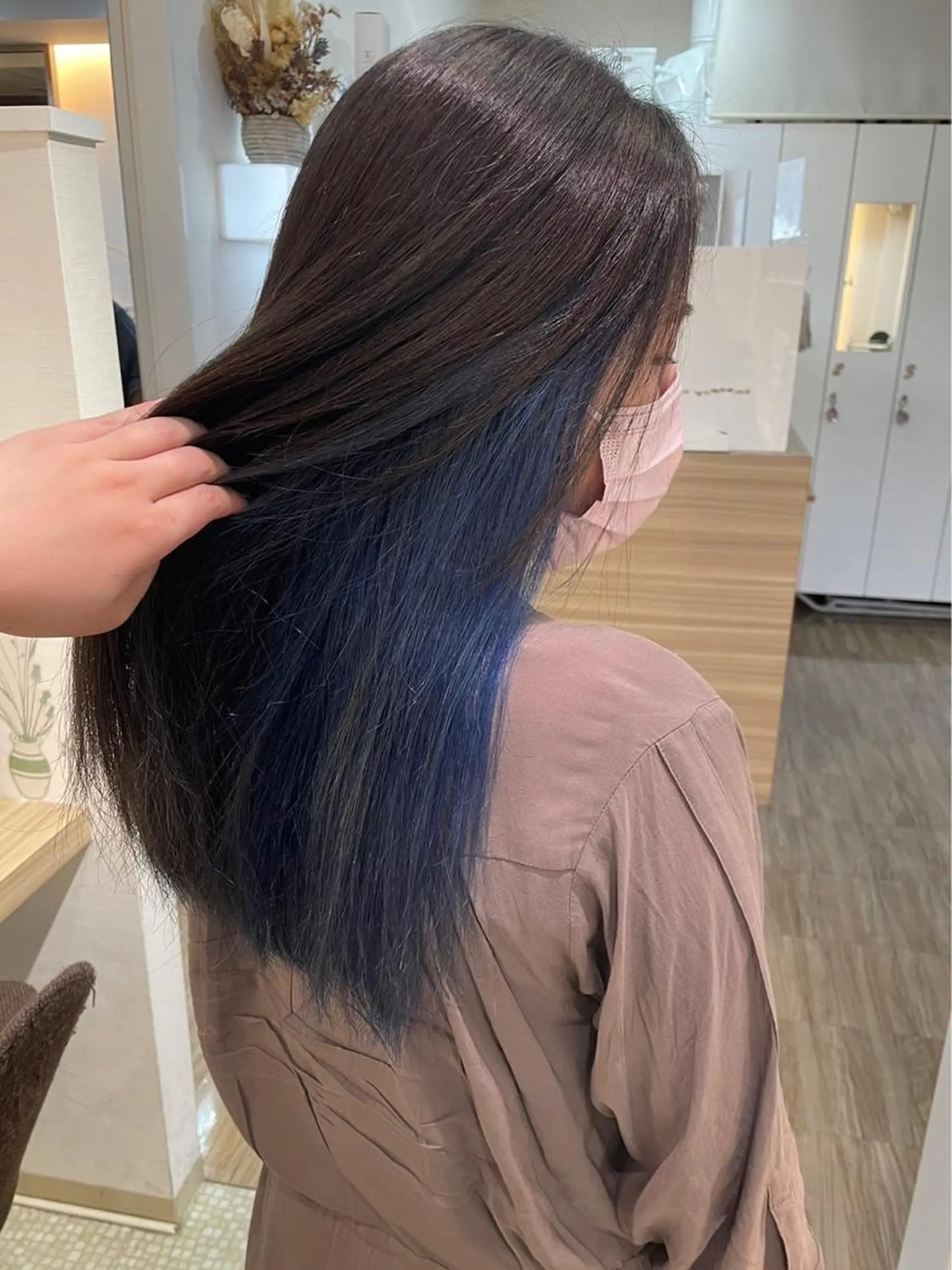 ロング カラー カット ヘアカラー トリートメント 🫧ウルフカット/ 畑中結衣🫧のヘアスタイル