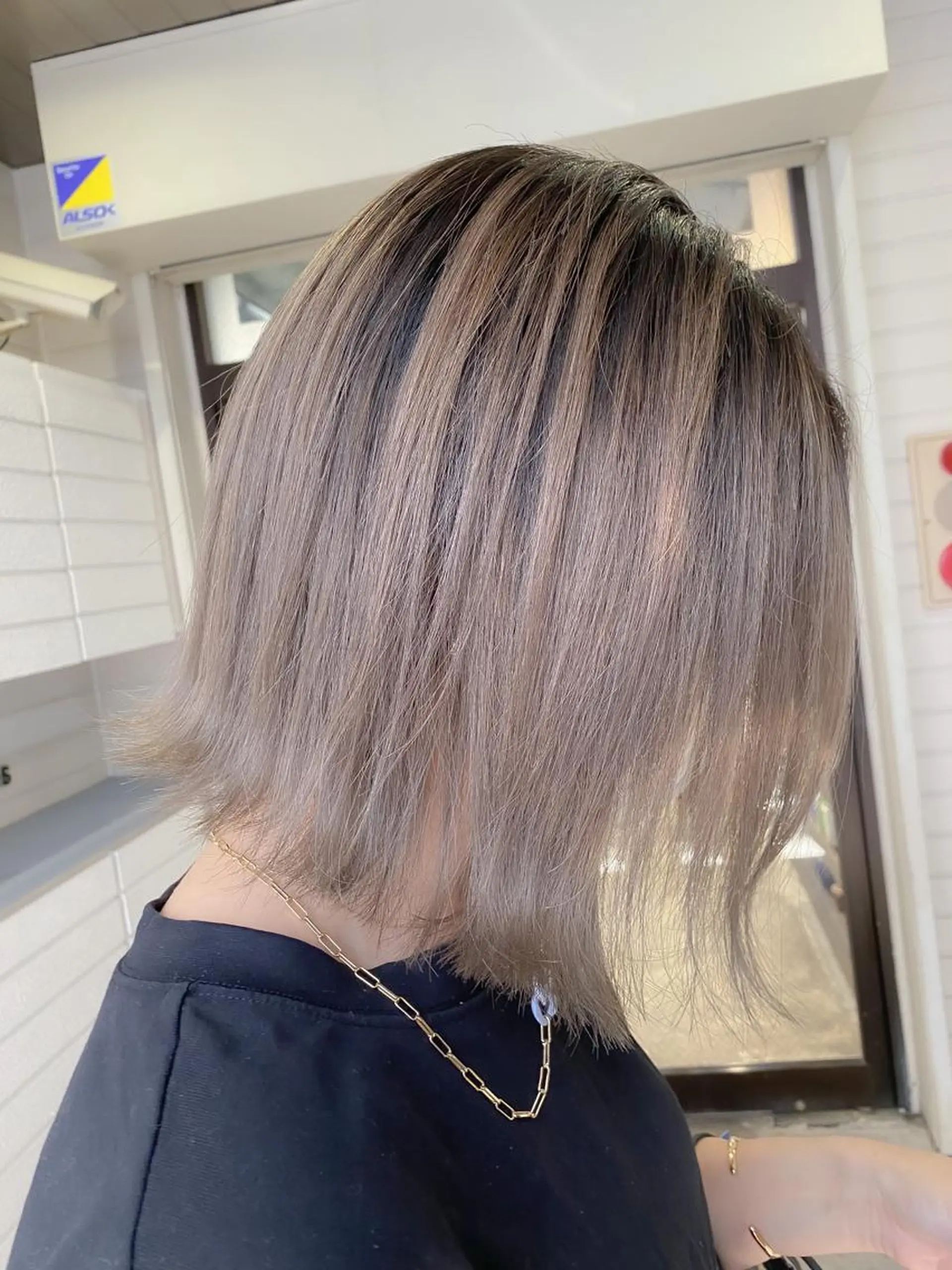 ミディアム カラー バレイヤージュ レイヤーカット 遠藤沙也加 /レイヤーカットのヘアスタイル