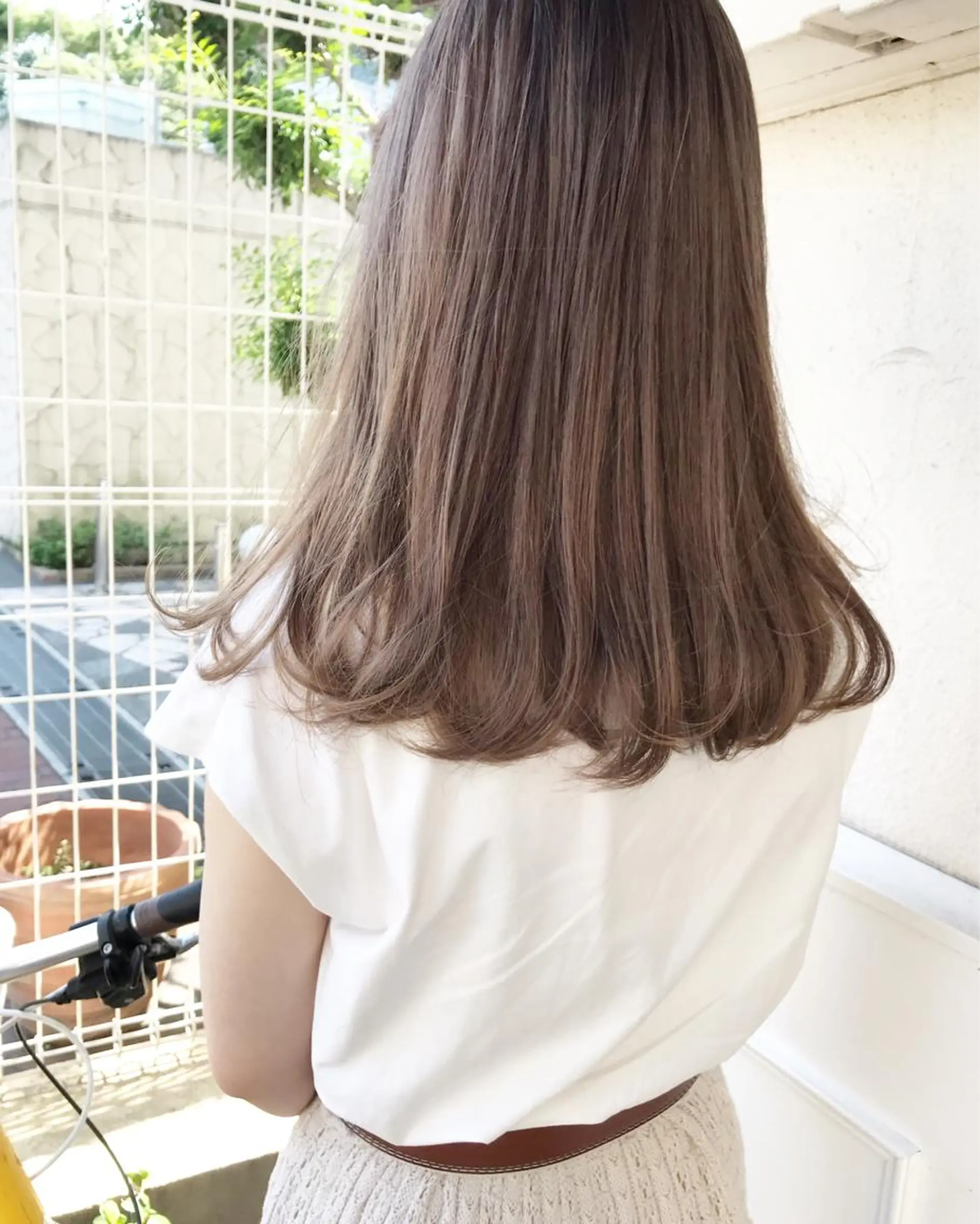 ロング ヘアカラー トリートメント Musiiik hairのヘアスタイル
