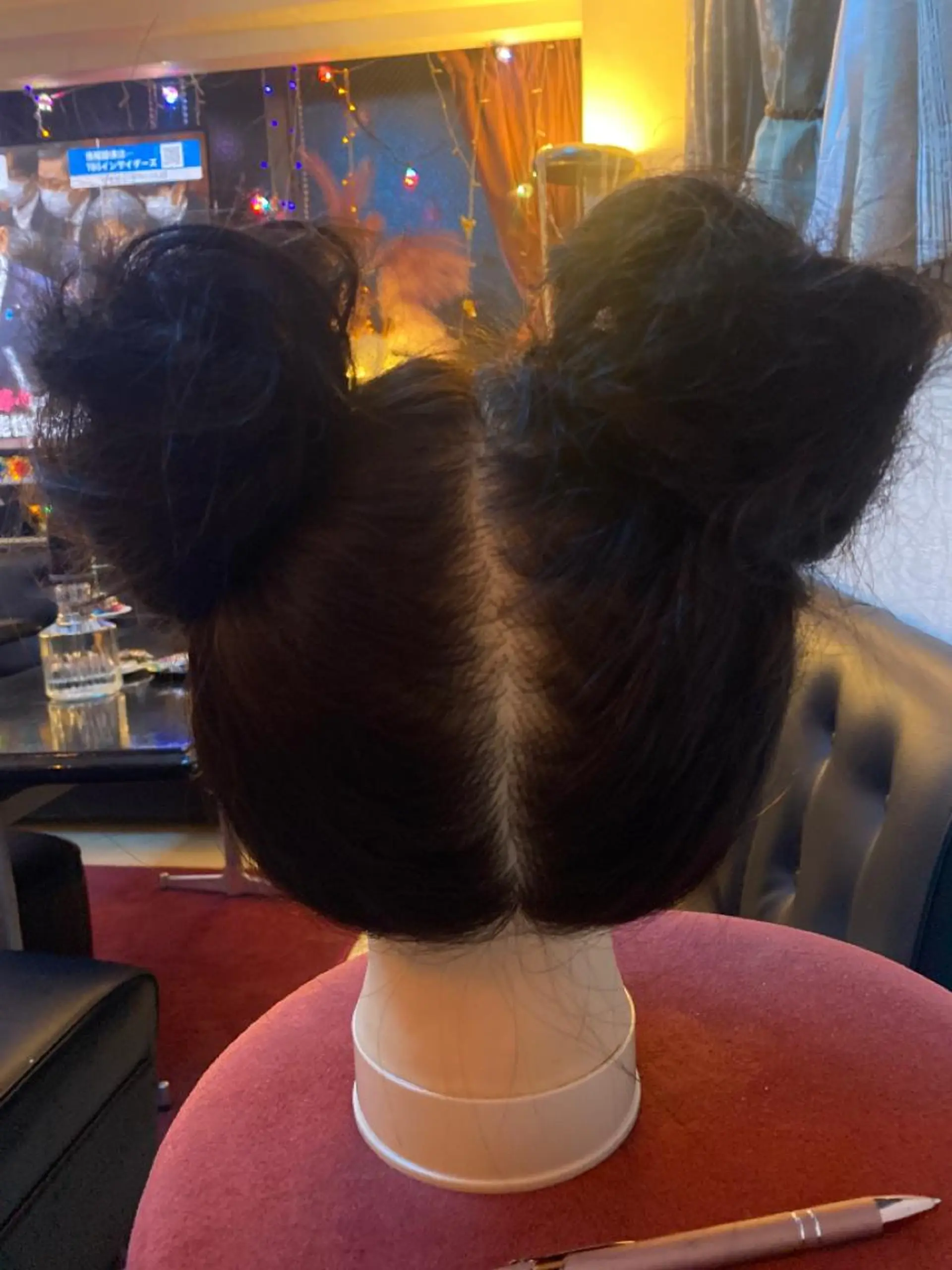 セミロング 銀河 ティンガーラのヘアスタイル