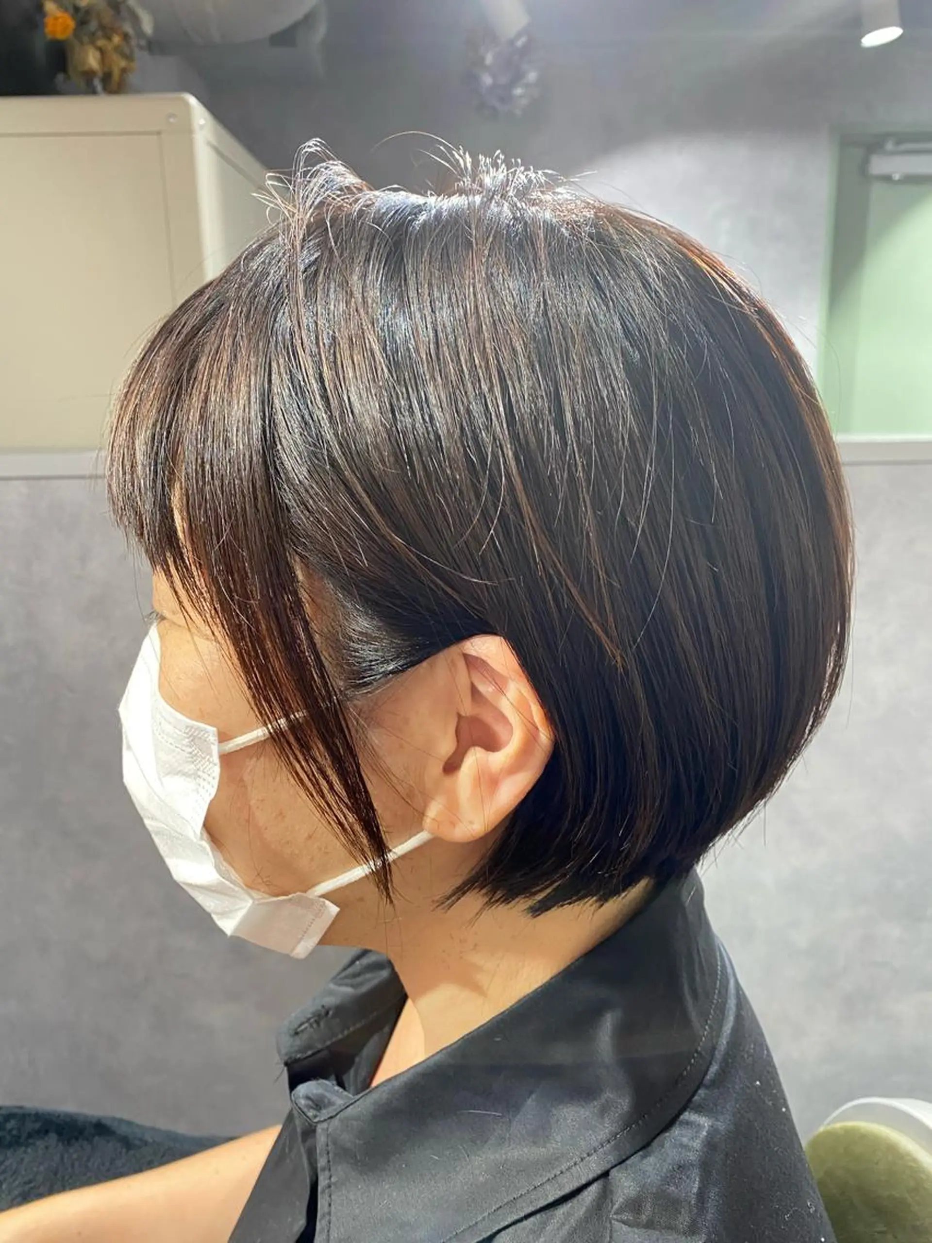 ショート カラー ショートボブ ボブ ショートヘア カット ヘアカラー トリートメント 久保亮太 /大人ショートのヘアスタイル