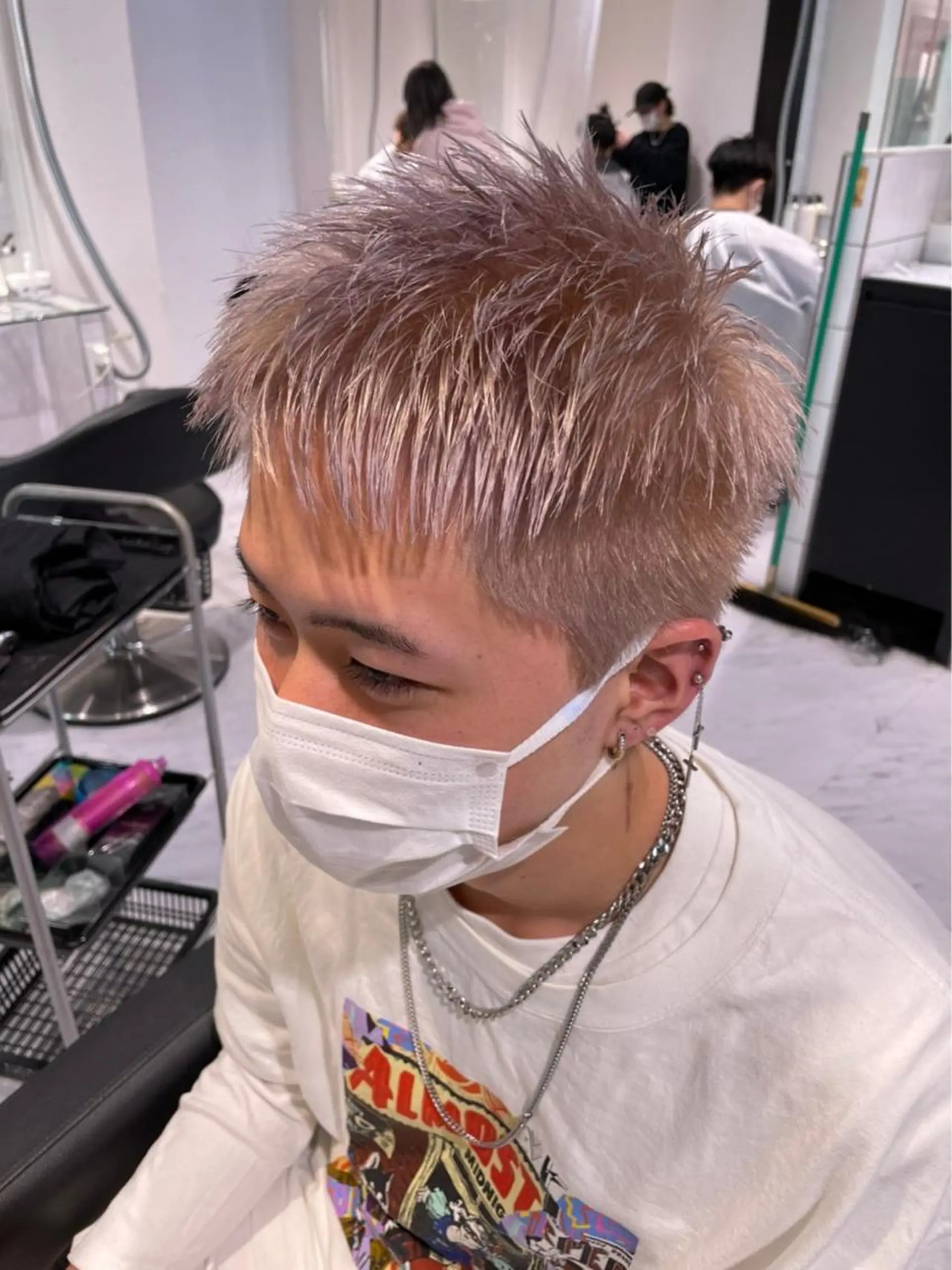 ショート カラー 【メンズ特化】 笹目純のヘアスタイル