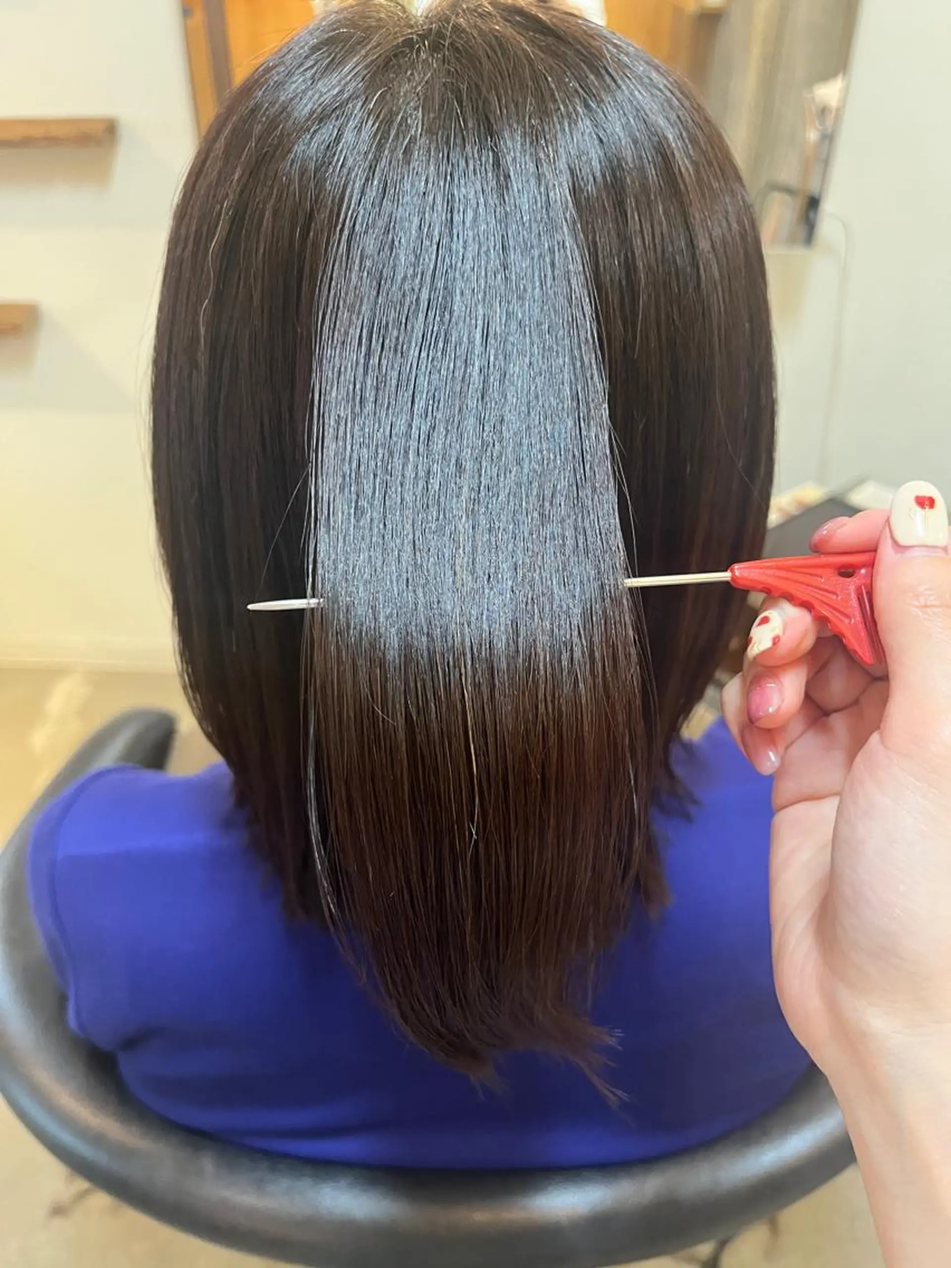 パーマ 三品 早妃のヘアスタイル