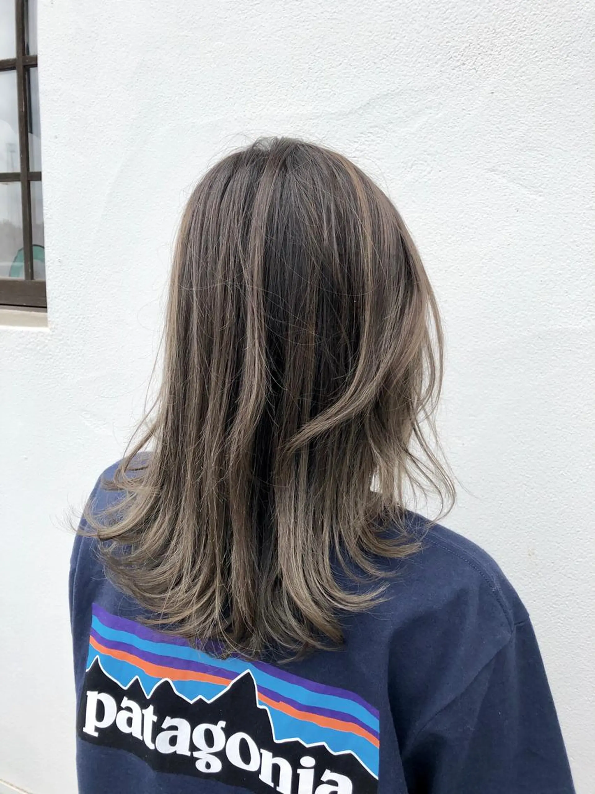 セミロング カラー ハイライトカラー ハイライト ヘアカラー 【店長】大根 亮太のヘアスタイル
