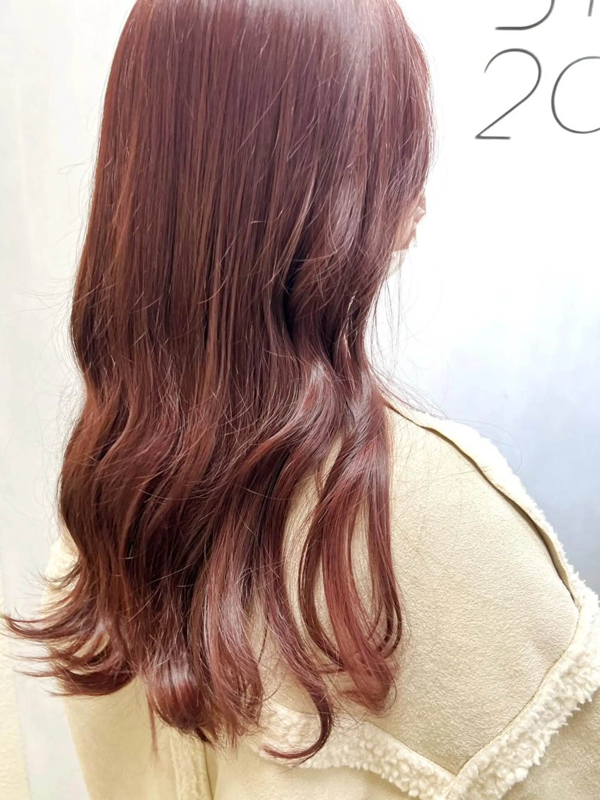 ロング カラー ベージュカラー ピンクカラー ピンクベージュ 🦋.*˚オタク美容 師アキバノノカ🦋のヘアスタイル