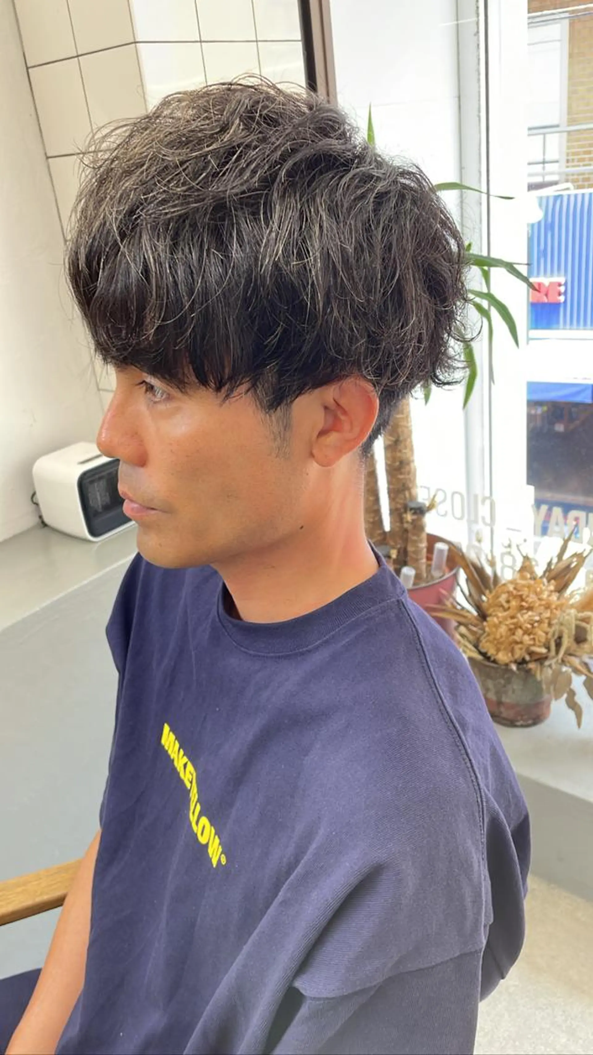 ショート カット パーマ メンズ専門サロン wokeのヘアスタイル