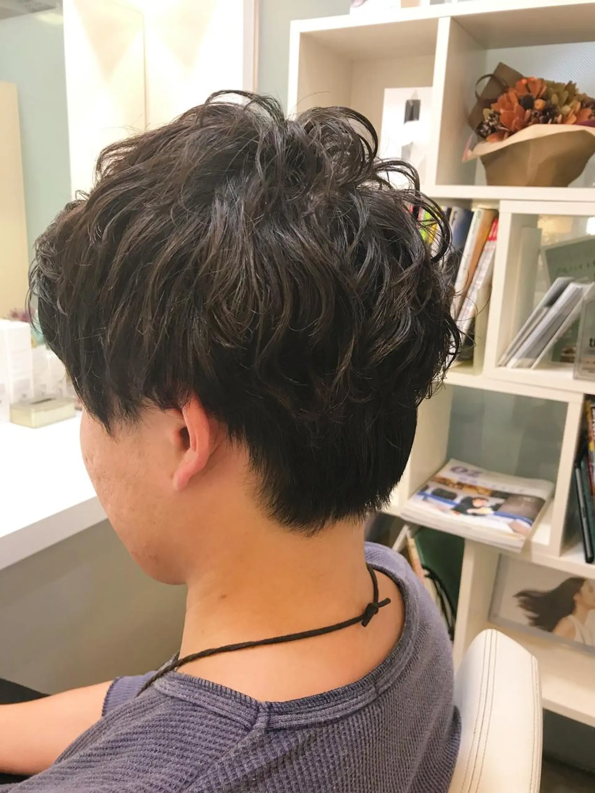 メンズ YASU🍎CUT 赤系カラー/ヘアケアのヘアスタイル