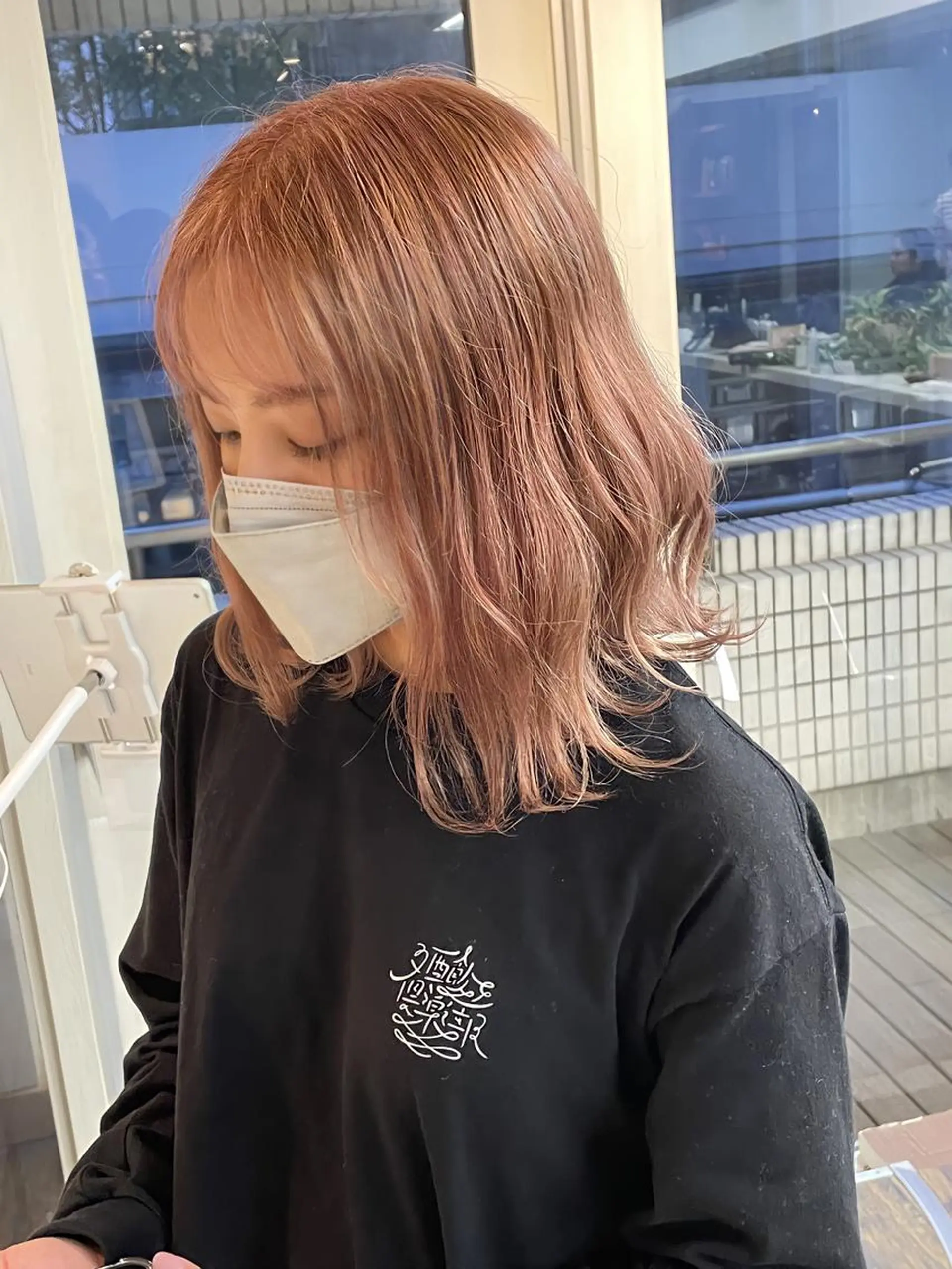 セミロング salowin 原宿店所属・髪質改善ULTOWA 縮毛矯正モリムラのヘアスタイル