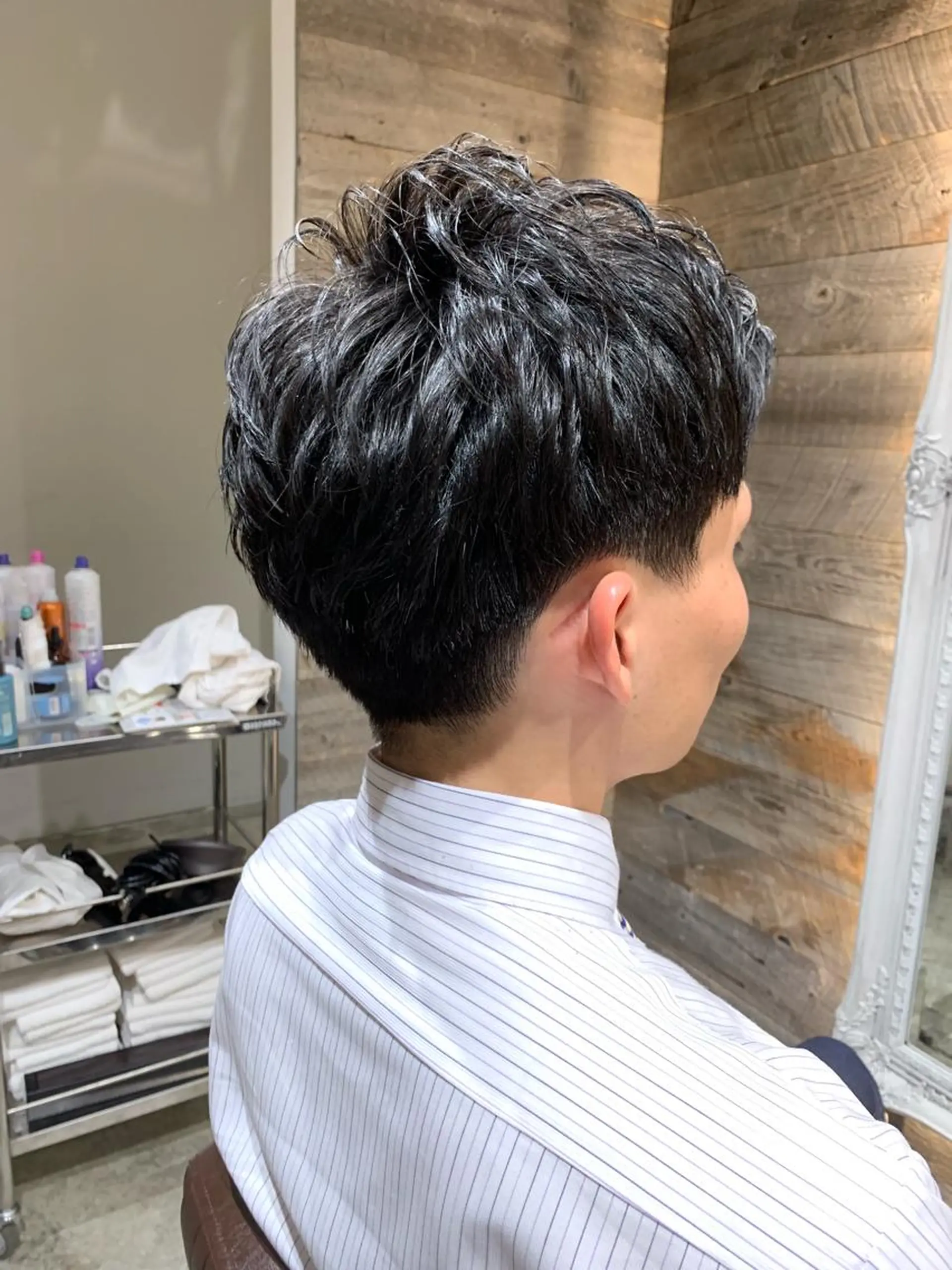 ショート メンズ espace      de   coiffure所属・門脇 直也のヘアスタイル