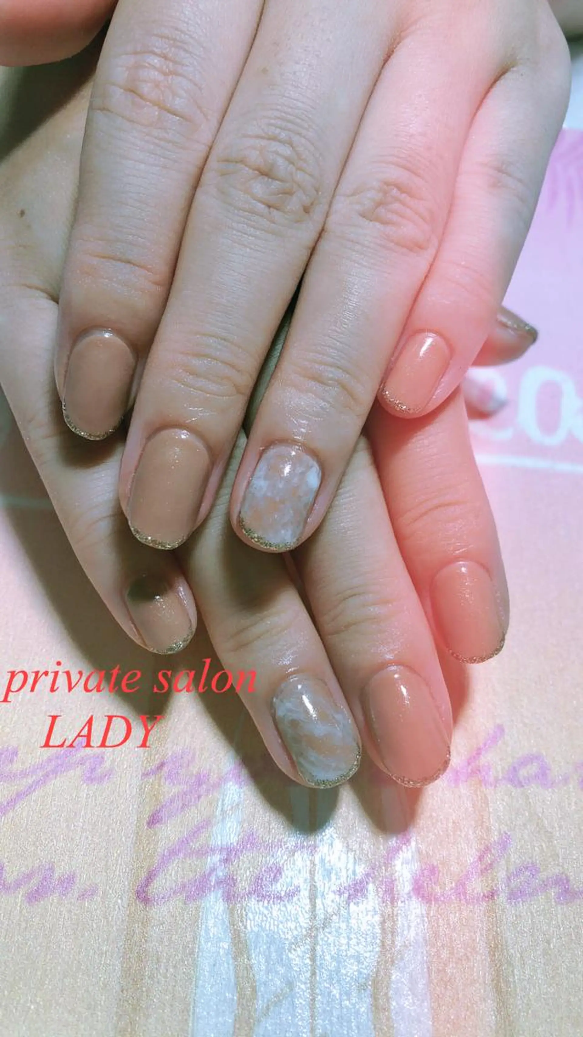 ネイル ハンドネイル 桜田 麻菜のネイルデザイン