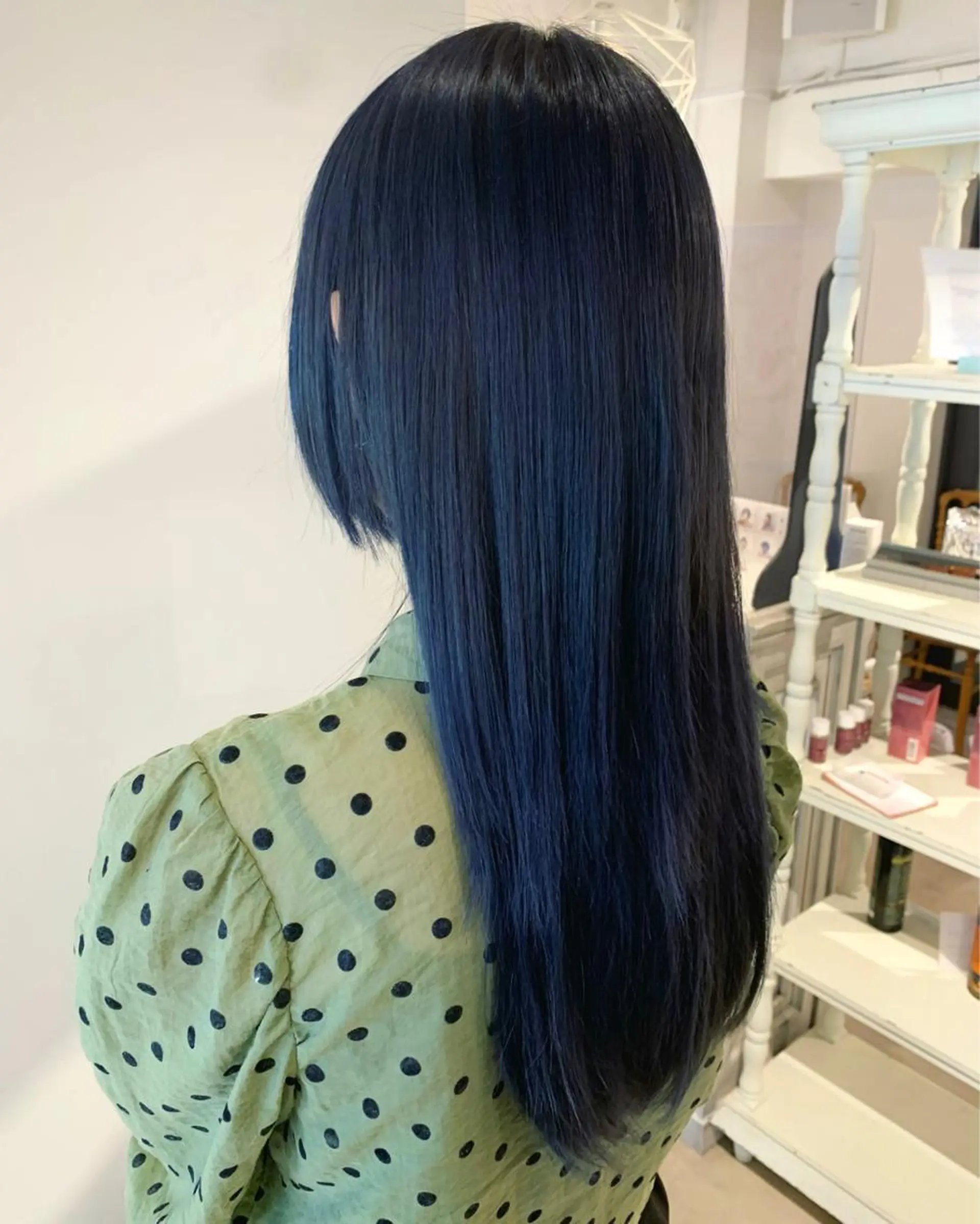 ロング カラー ダブルカラー ヘアカラー トリートメント ヤマグチ リョウのヘアスタイル