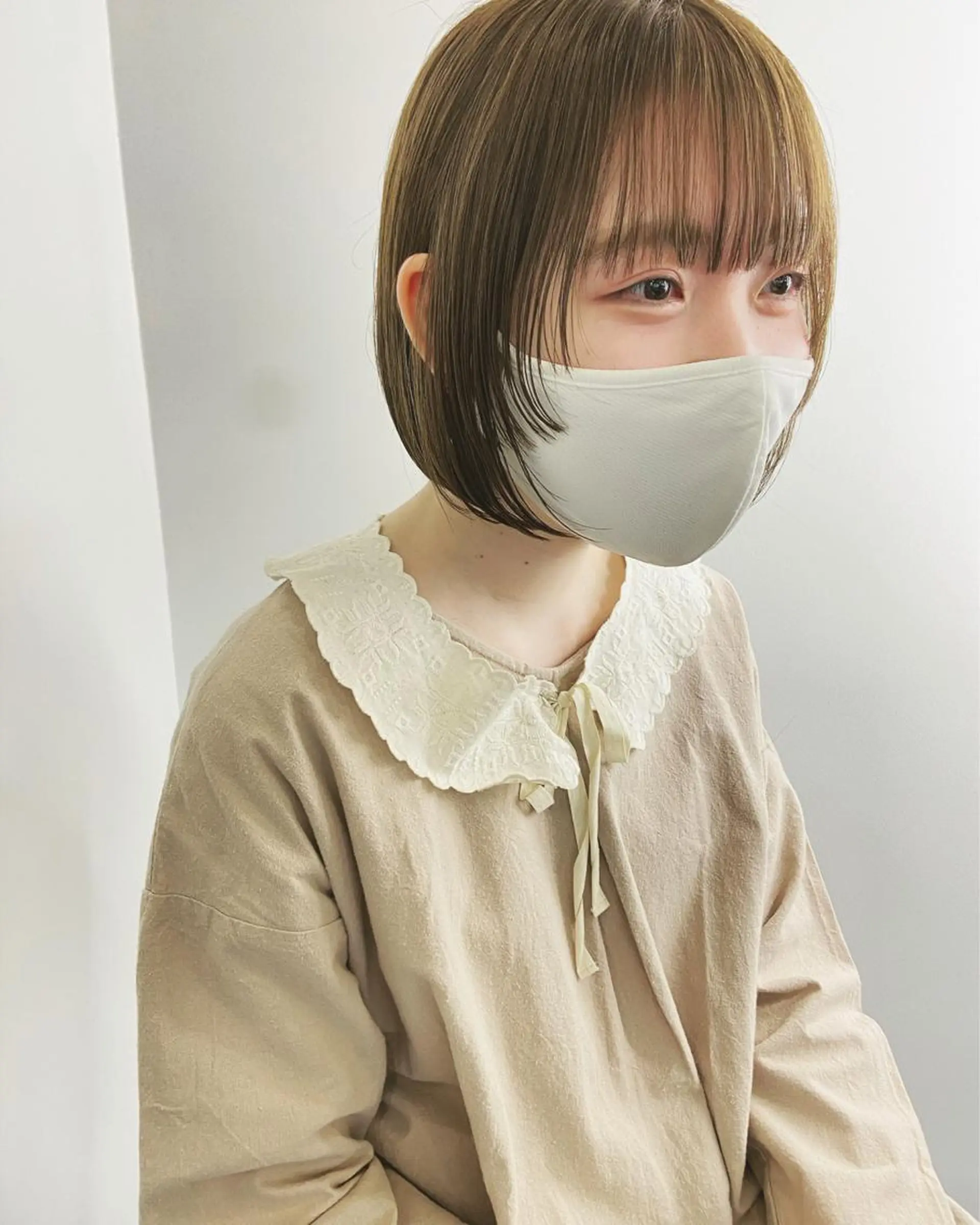 ショート ショート/ボブ/ パーマ/柏原良亮のヘアスタイル