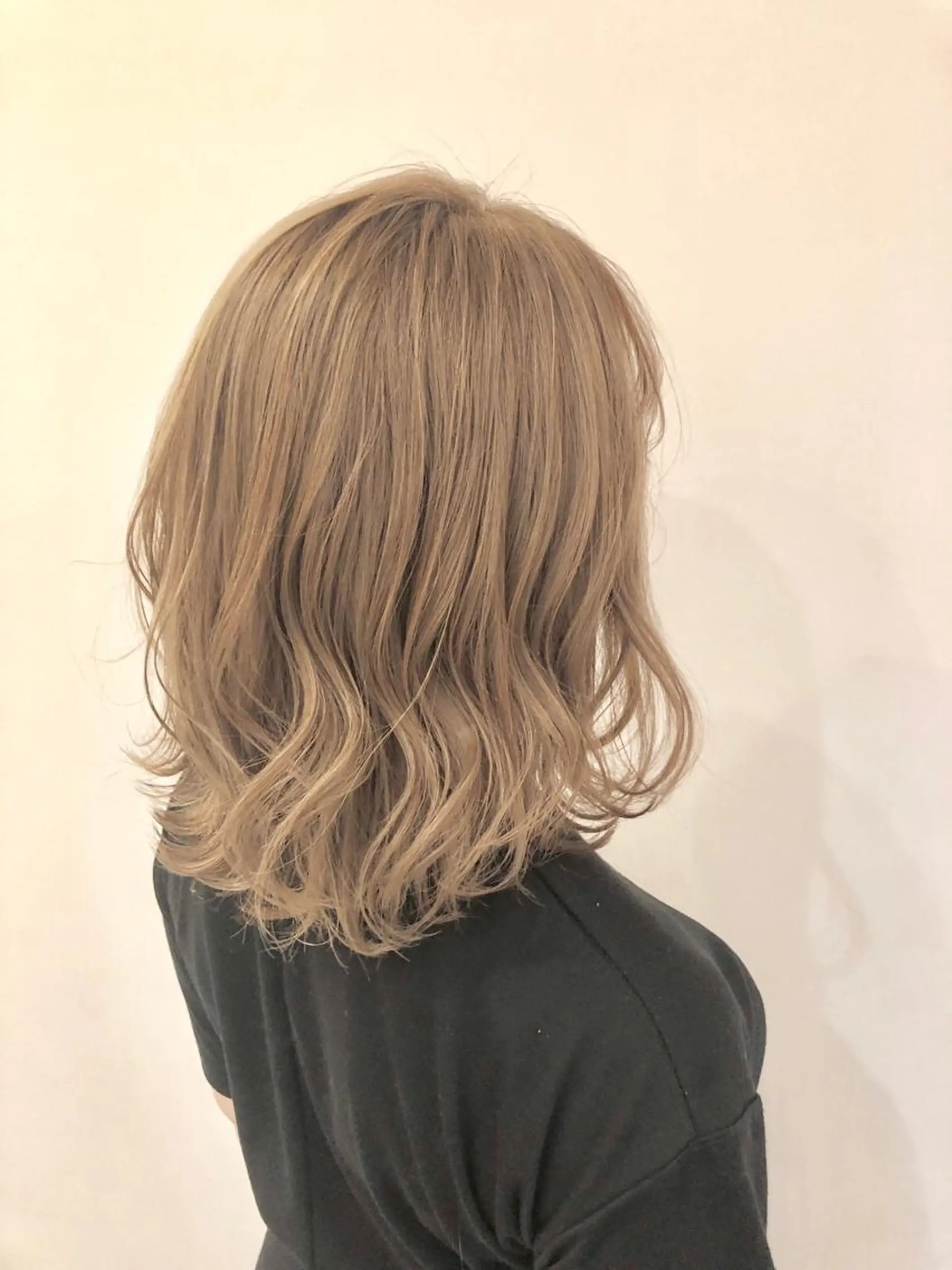 ミディアム エクステ 美髪改善・ストレート 🌿エクステ/カンジのヘアスタイル