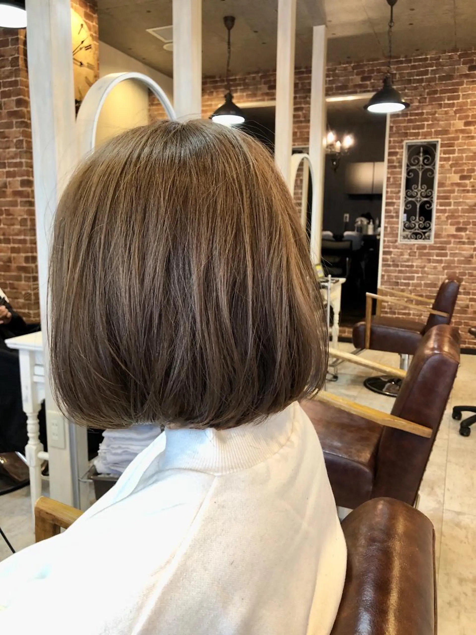 ショート カラー ⭐️ショート⭐️美髪 矯正⭐️水口陸のヘアスタイル