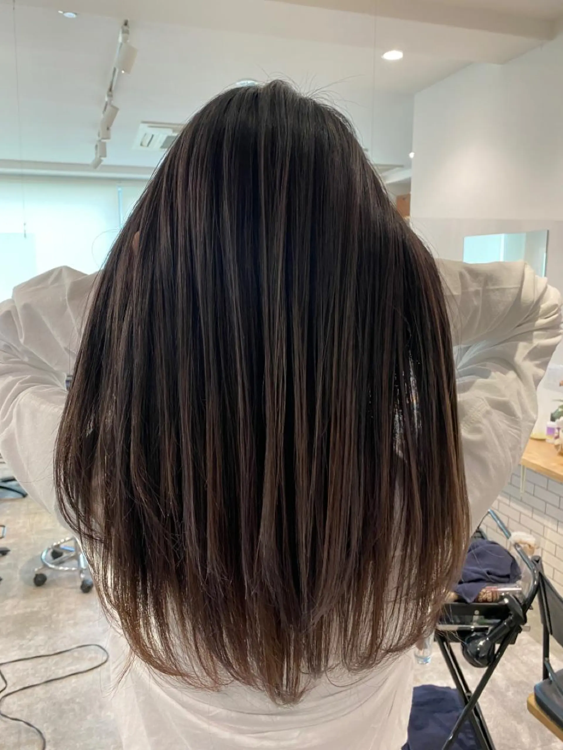 ミディアム カラー カット ヘアカラー トリートメント JILBLAN京都 ショート/ハイライトのヘアスタイル