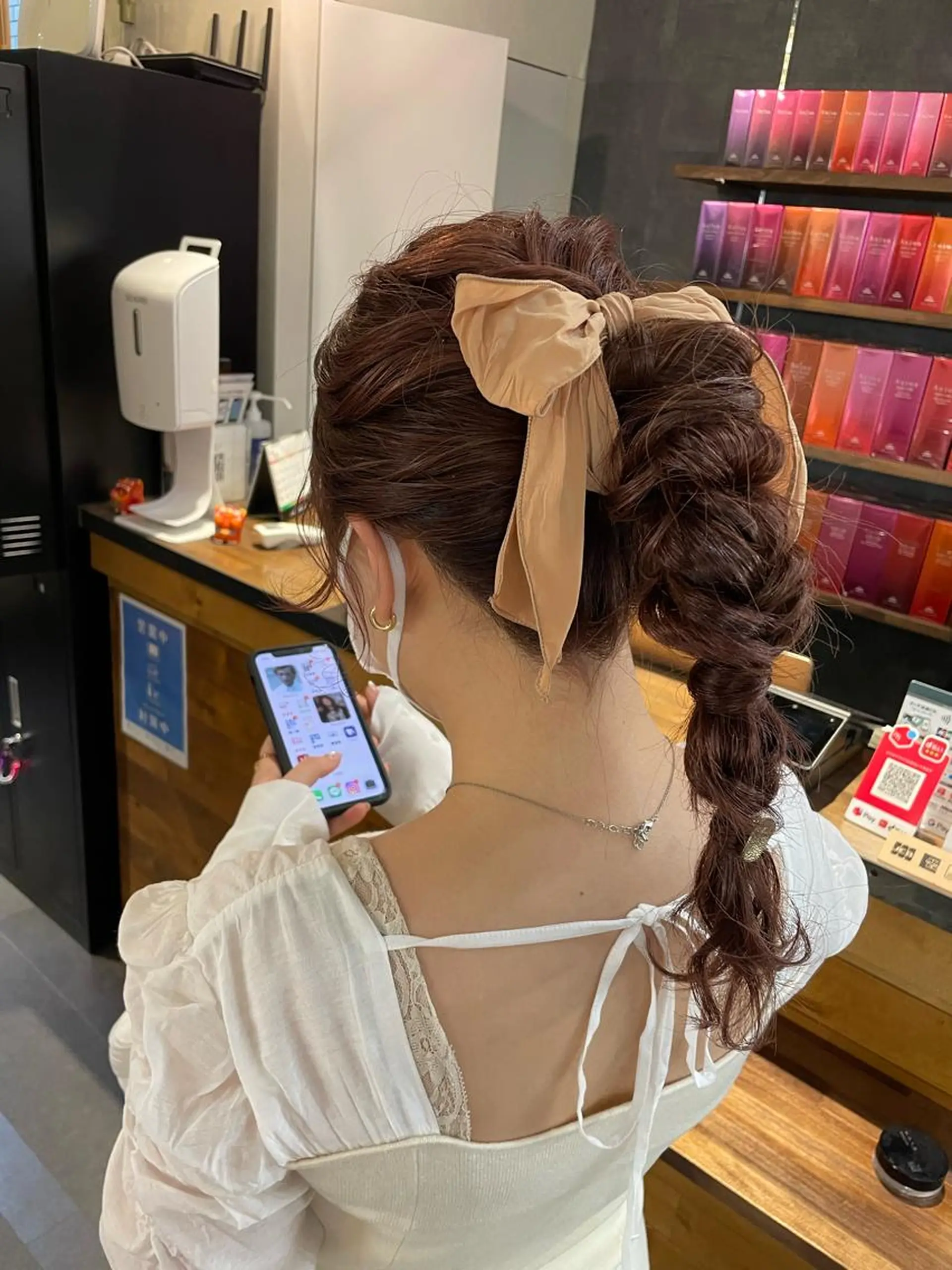 ロング ヘアアレンジ Stir maison[ステアメゾン]所属・layer cut /MIKUのヘアスタイル