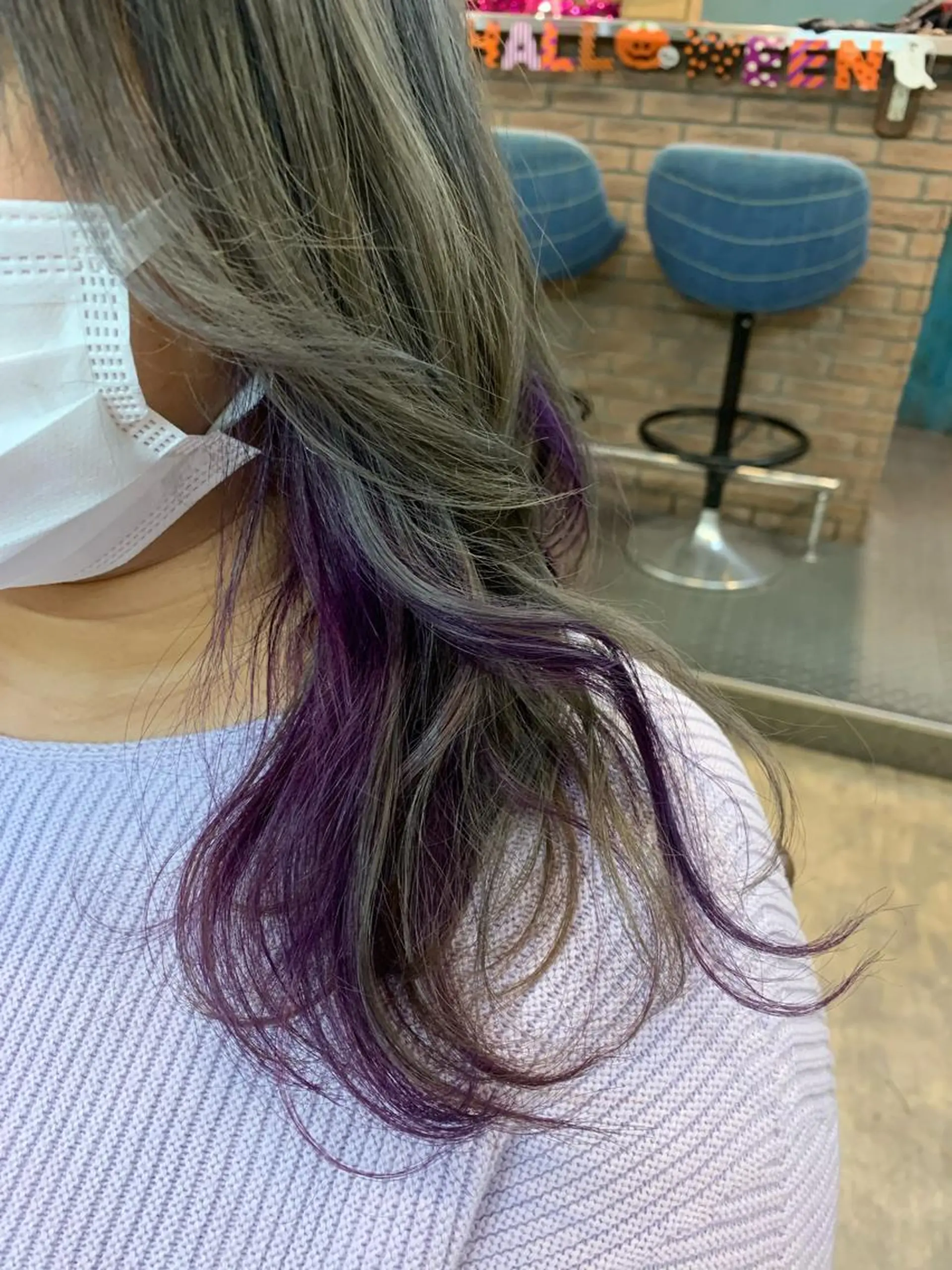ミディアム パープルカラー 恵比寿MAXKELLY マックスケリー所属・MAXKELLY 💎JASのマツエク・マツパデザイン