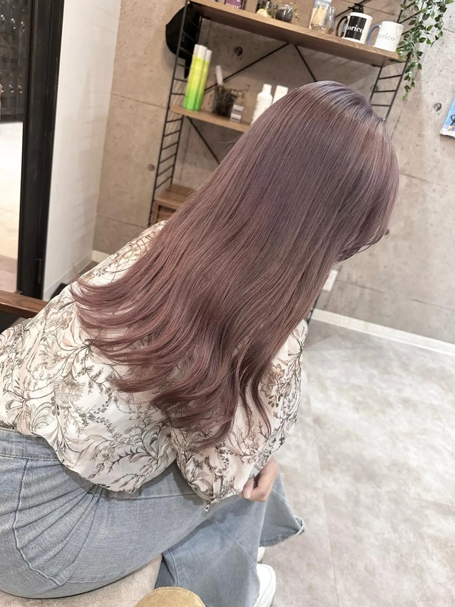 ロング 🔷ブリーチバレイヤ ージュ🔷飯野達也のヘアスタイル