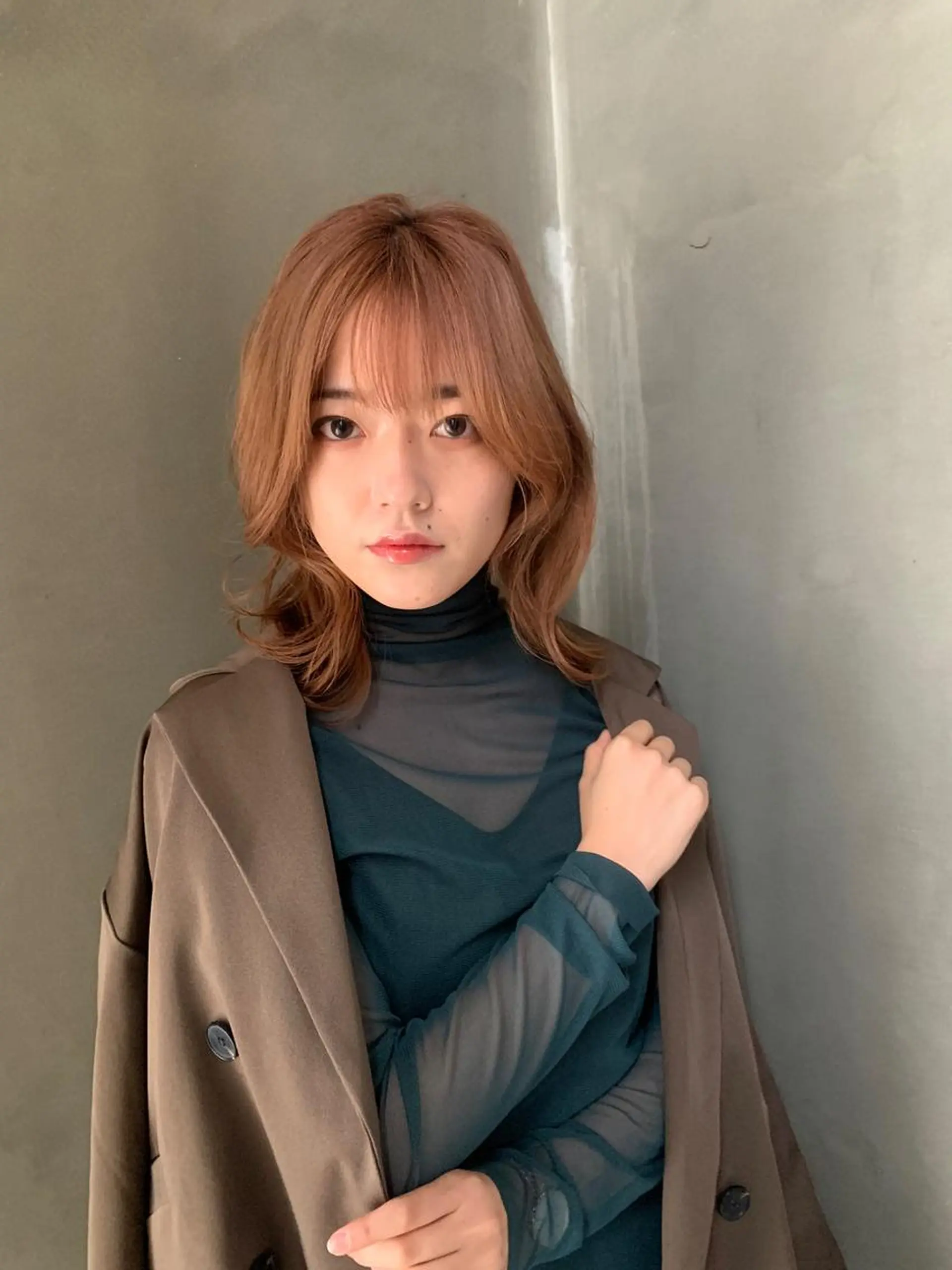 ミディアム mono.所属・南茨/ヘッドスパ /カット/momoのヘアスタイル