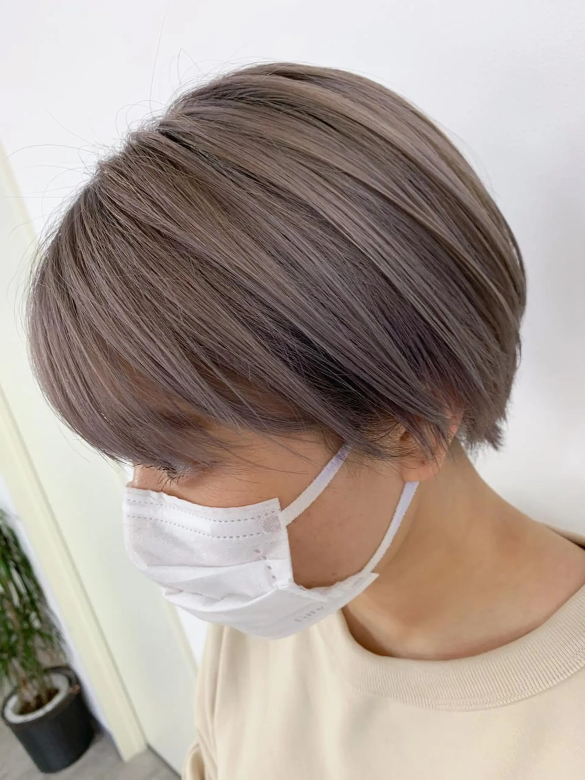 ショート ヘアカラー トリートメント 🥇近藤 恭輔🥇 Recharme新保のヘアスタイル