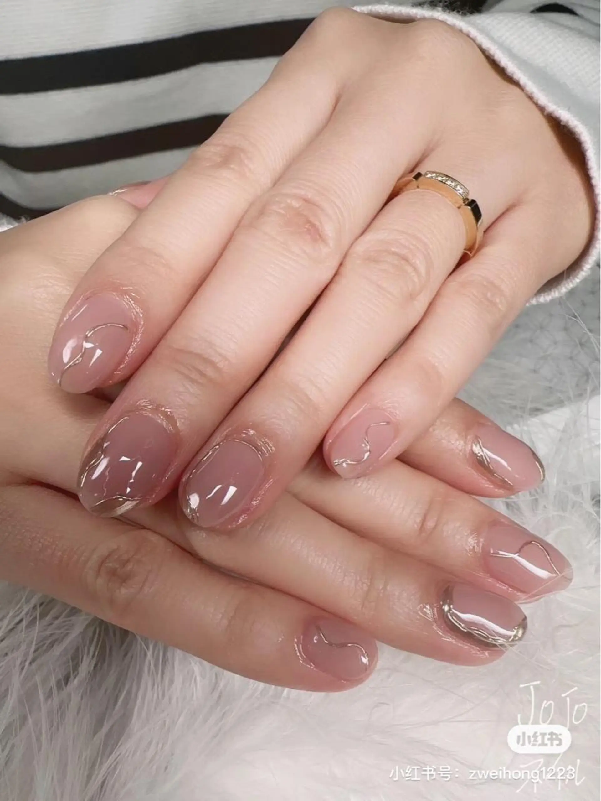 ネイル 持ち込み ワンホンネイル JOJO ネイル あかねのネイルデザイン