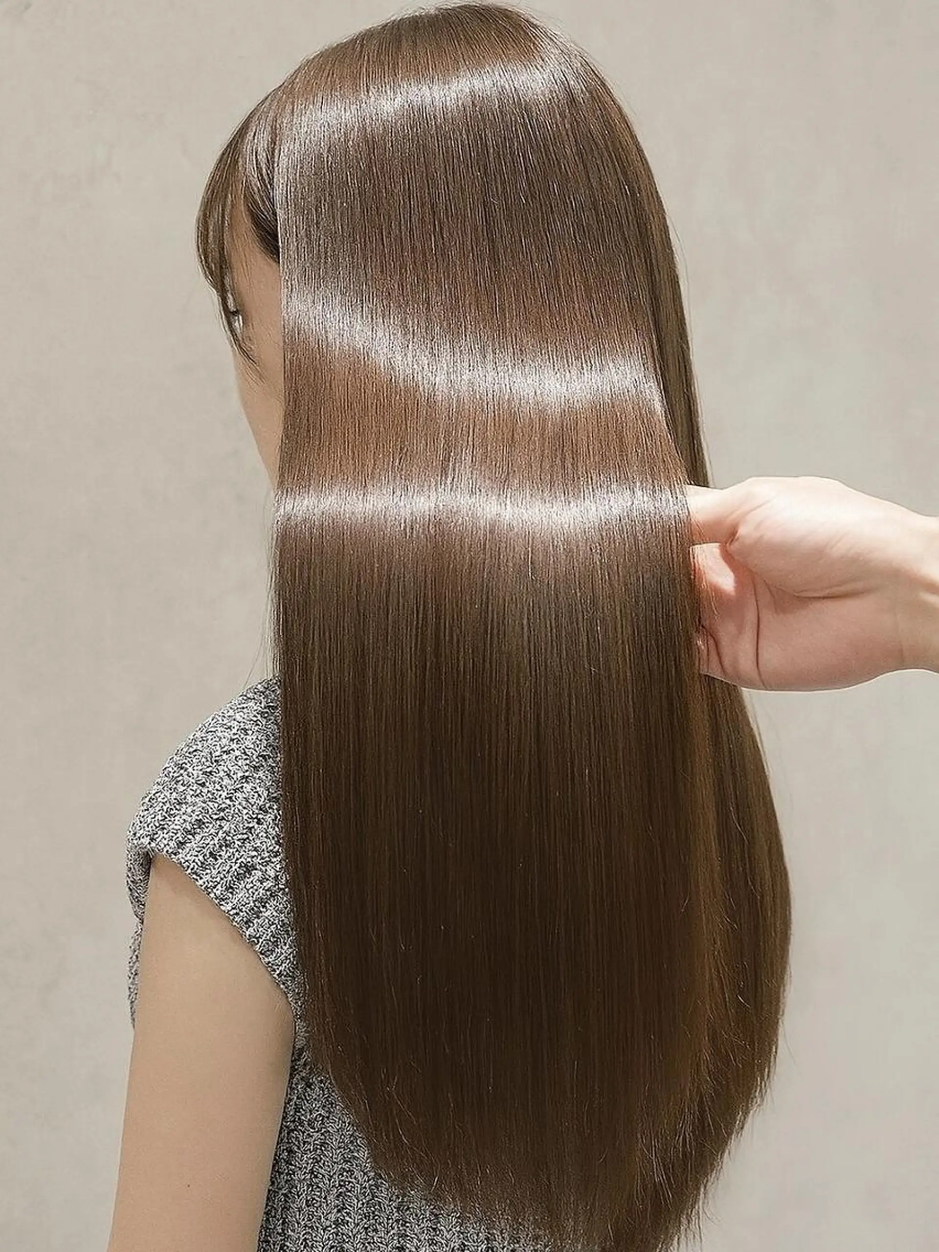 ロング 骨格補正似合わせ カット阿部建のヘアスタイル