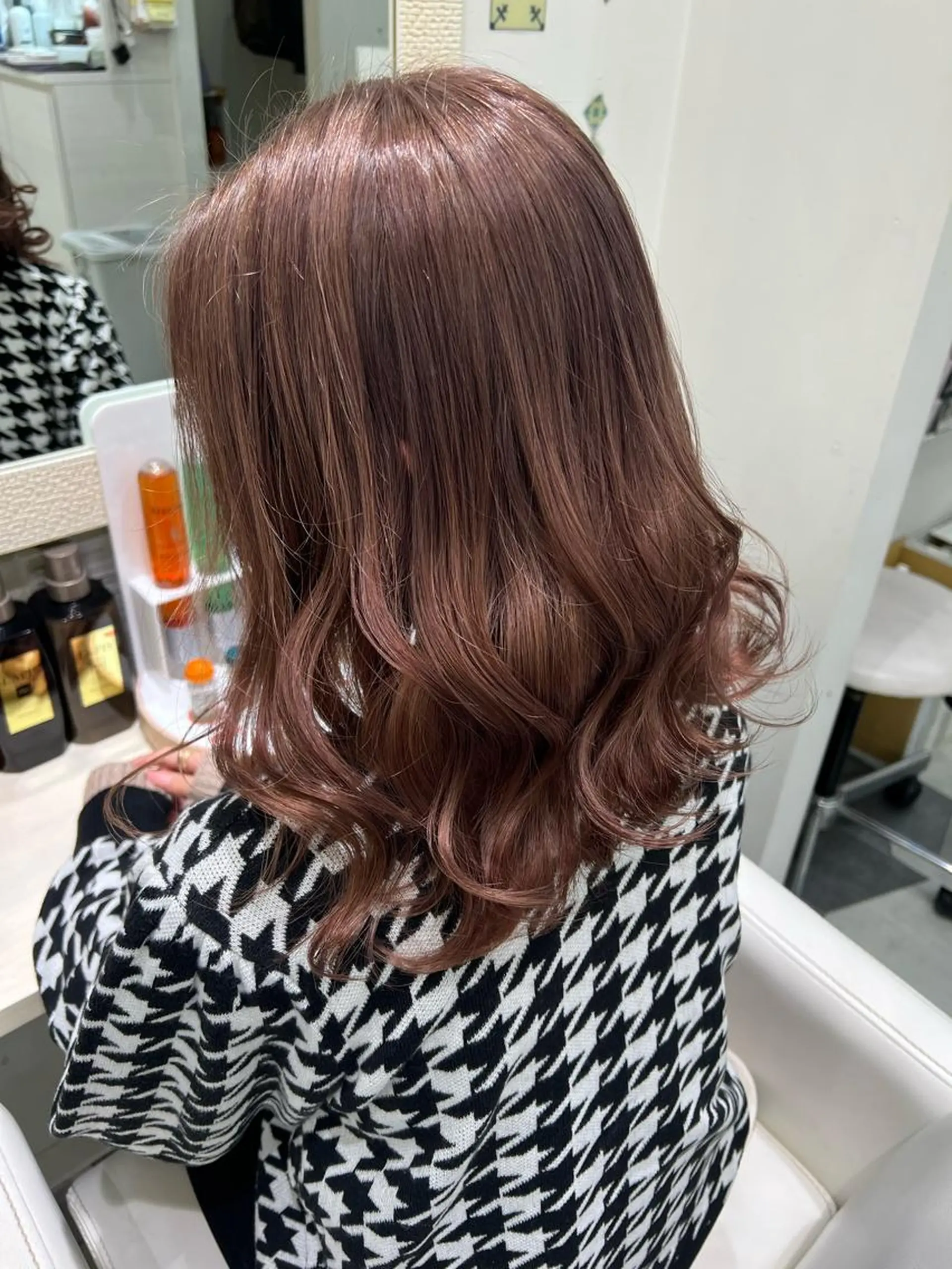 ミディアム カラー Lapis 池袋店所属・MASHIRO 🩵Lapis池袋店のヘアスタイル