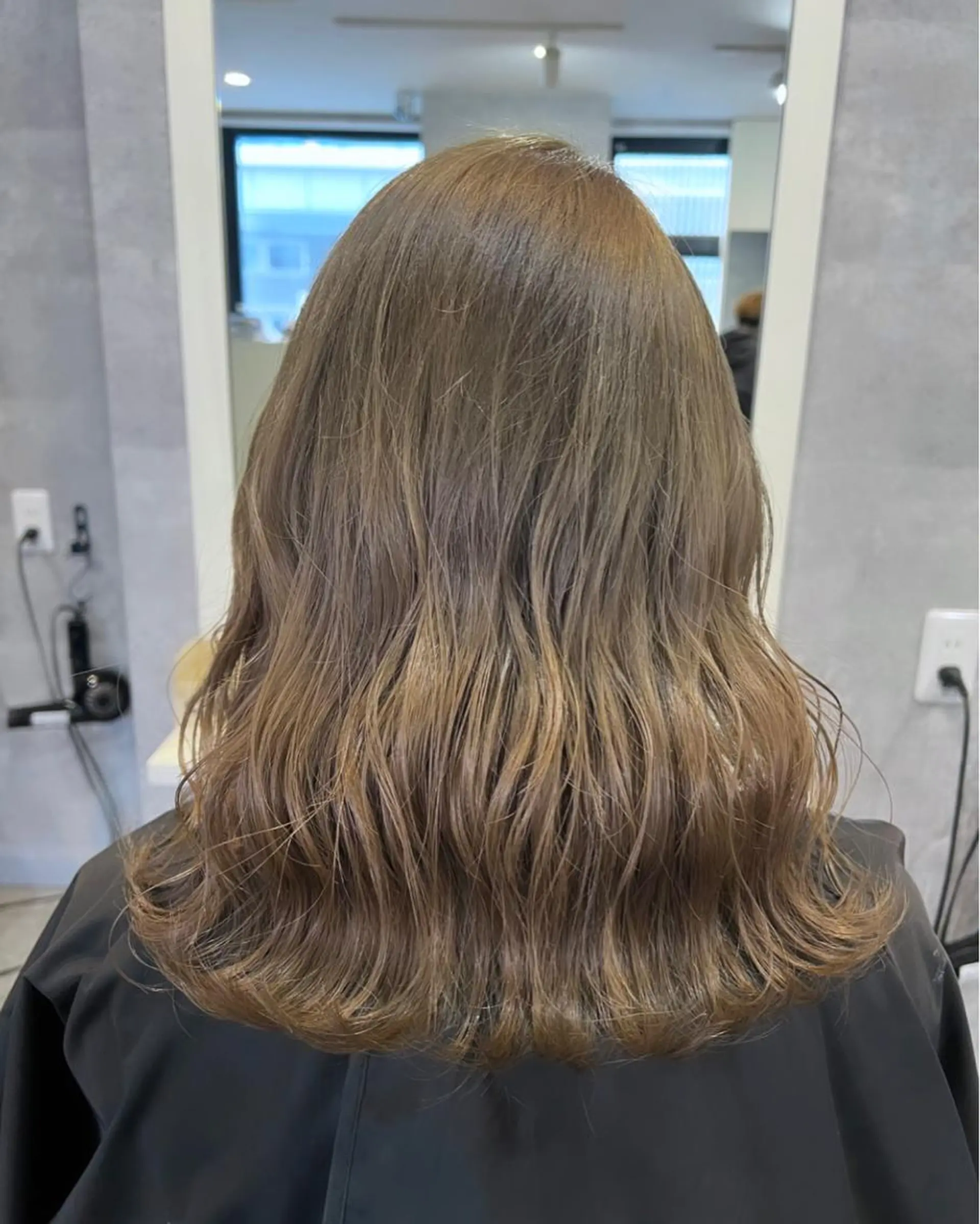 ミディアム 【DEST】 KAHOのヘアスタイル