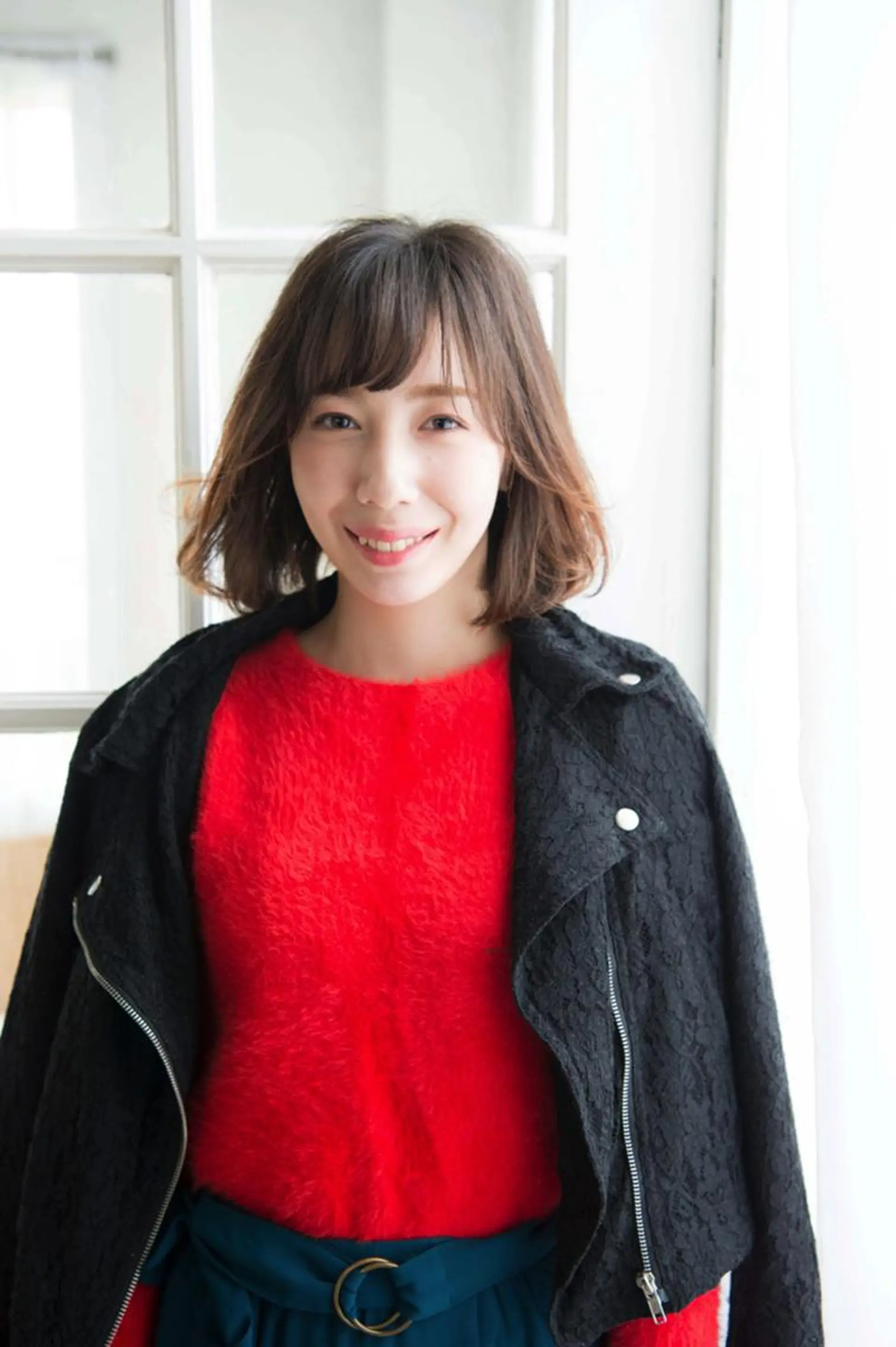 ミディアム カラー パーマ ミディアムパーマ カット ヘアカラー トリートメント 髪質改善🌈縮毛矯正 荻原　達矢のヘアスタイル