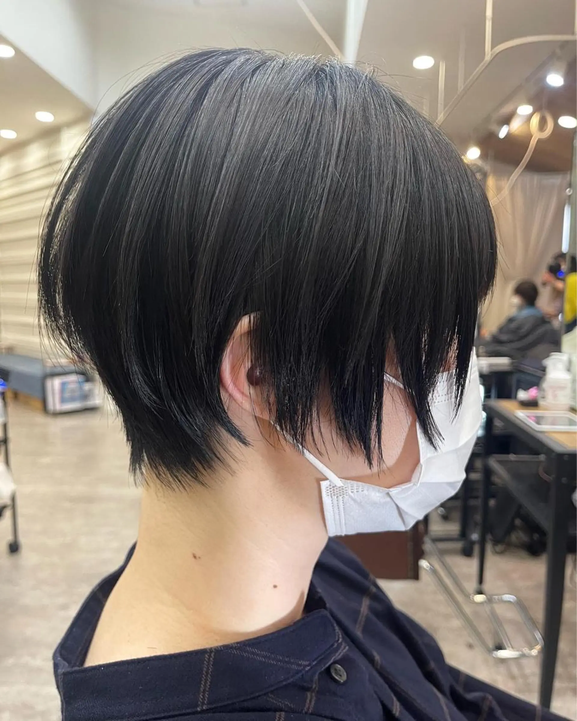 ショート ショートボブ ボブ ショートヘア カット ヘッドスパ OAK溝の口 𖠋SHINYAのヘアスタイル