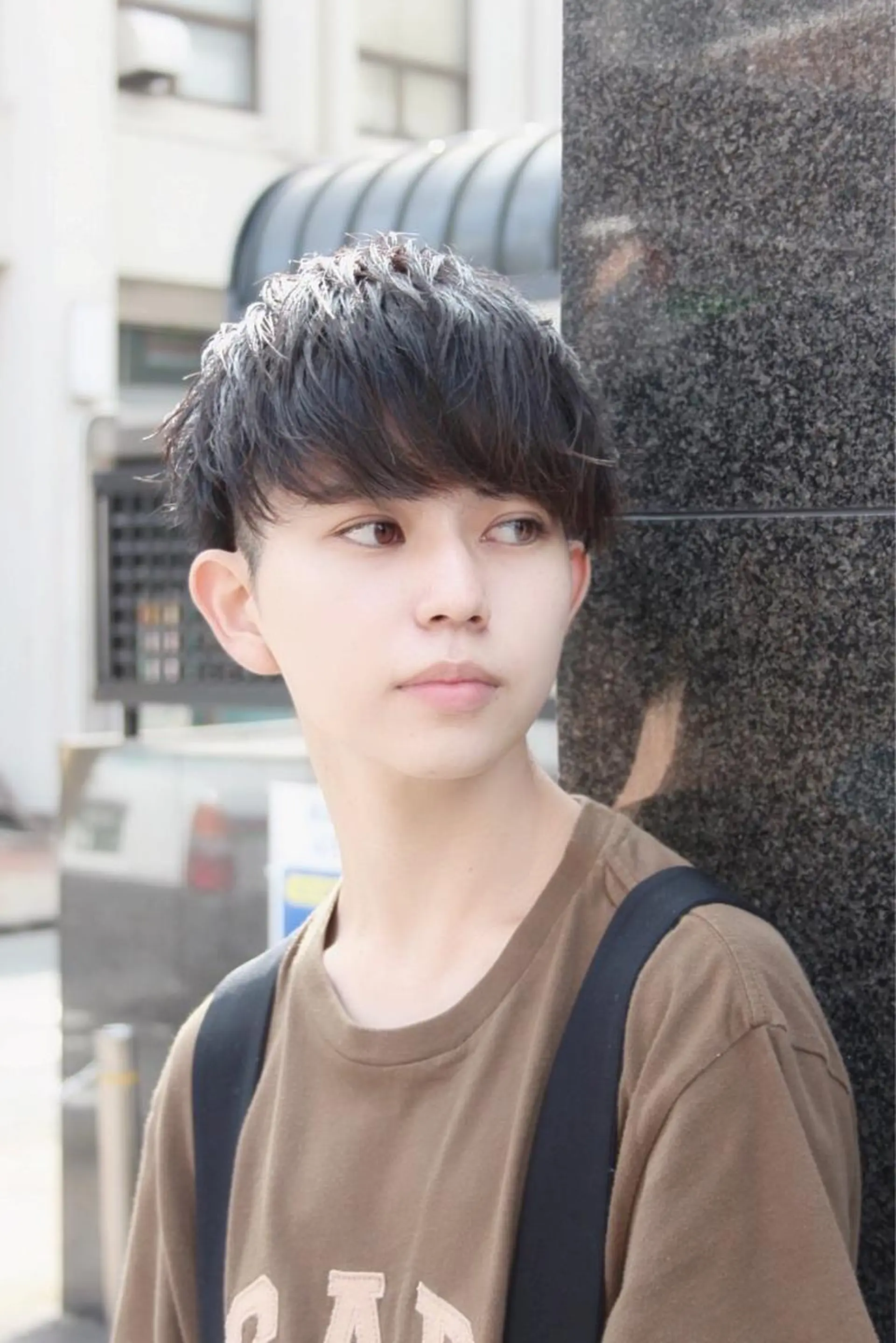 ミディアム カラー パーマ ヘアアレンジ メンズ 【公式】amble luxe池袋東口♻️のヘアスタイル