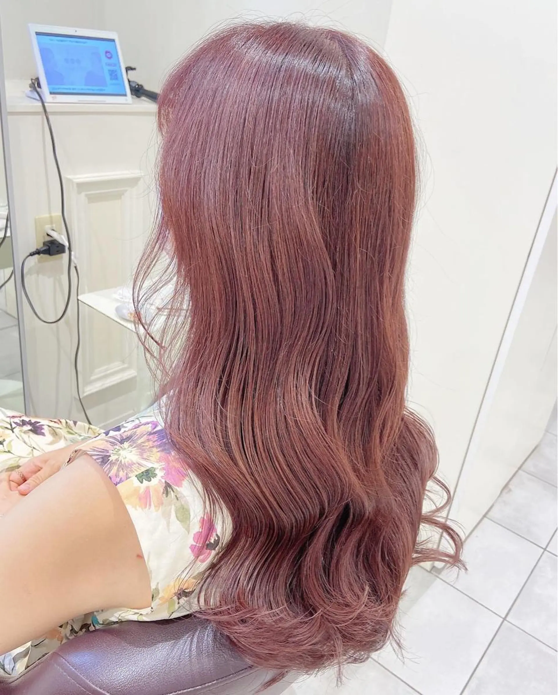 ロング カラー ヘアカラー 韓国/色気/レイヤー /avance天王寺のヘアスタイル