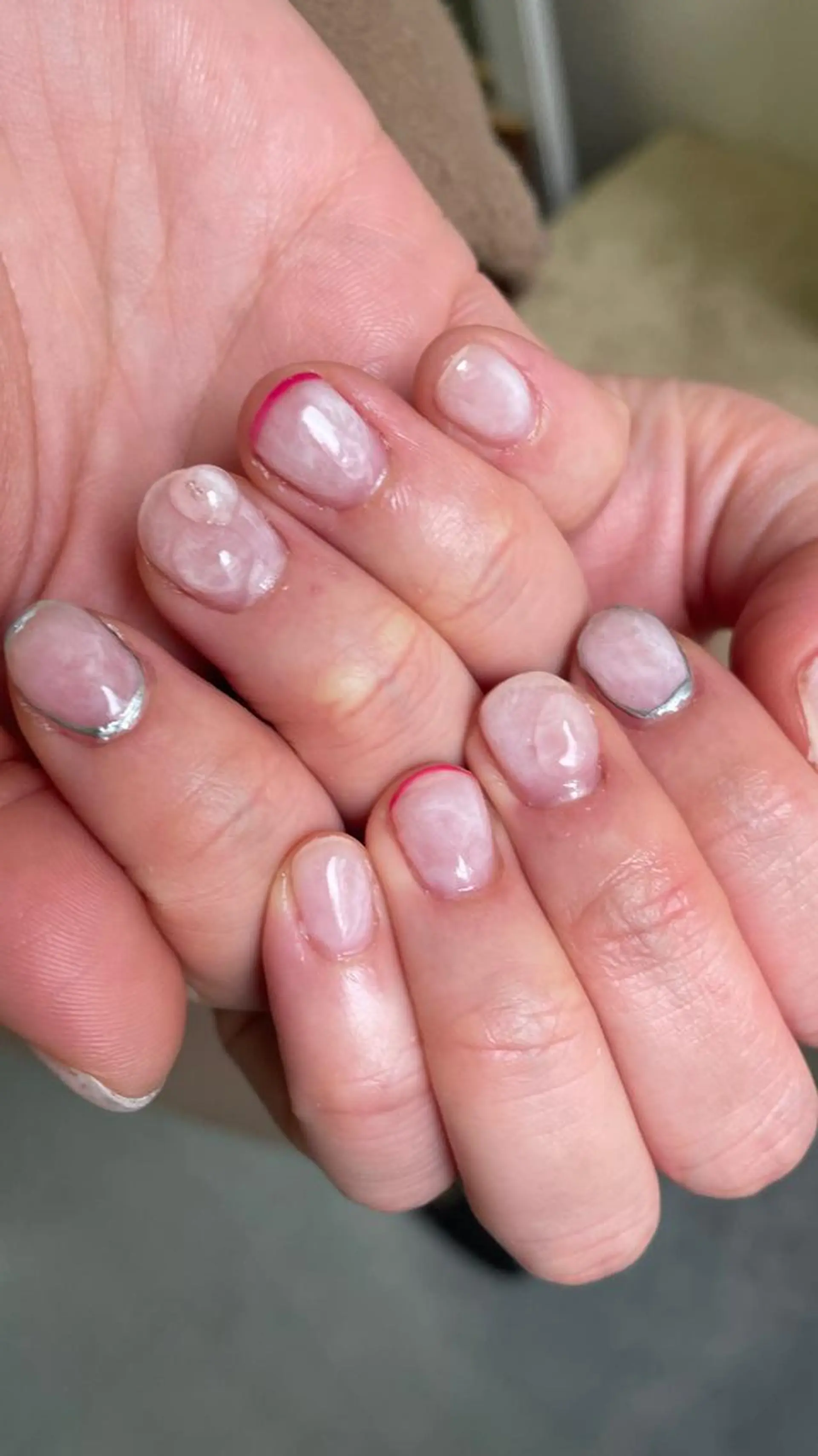 ネイル 栗田 ゆう子のネイルデザイン