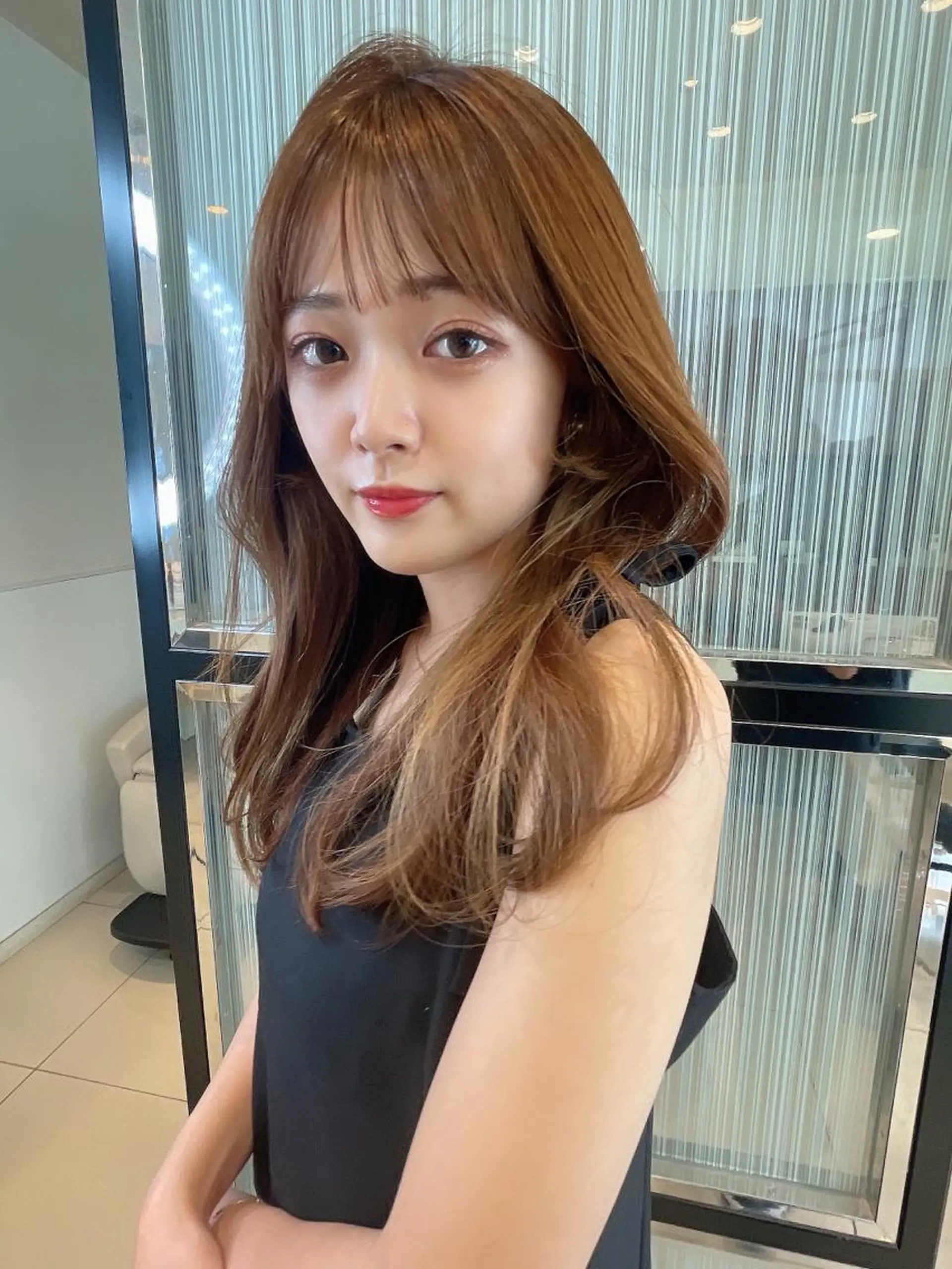 ロング 💗ブリーチなし 垢抜け💗徳井はやとのヘアスタイル