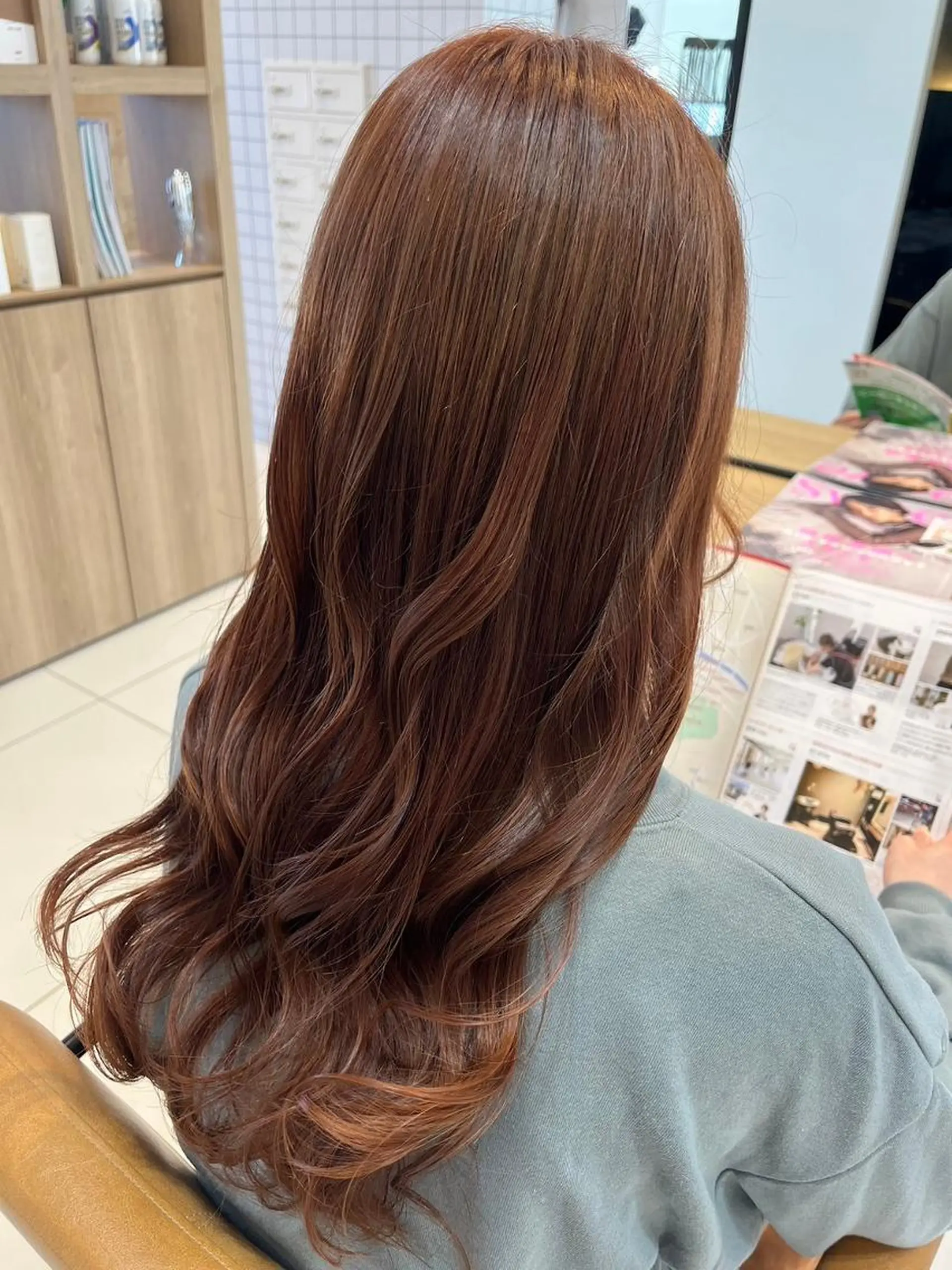 ロング カット パーマ トリートメント ルクール柏崎店　大倉 日和のヘアスタイル