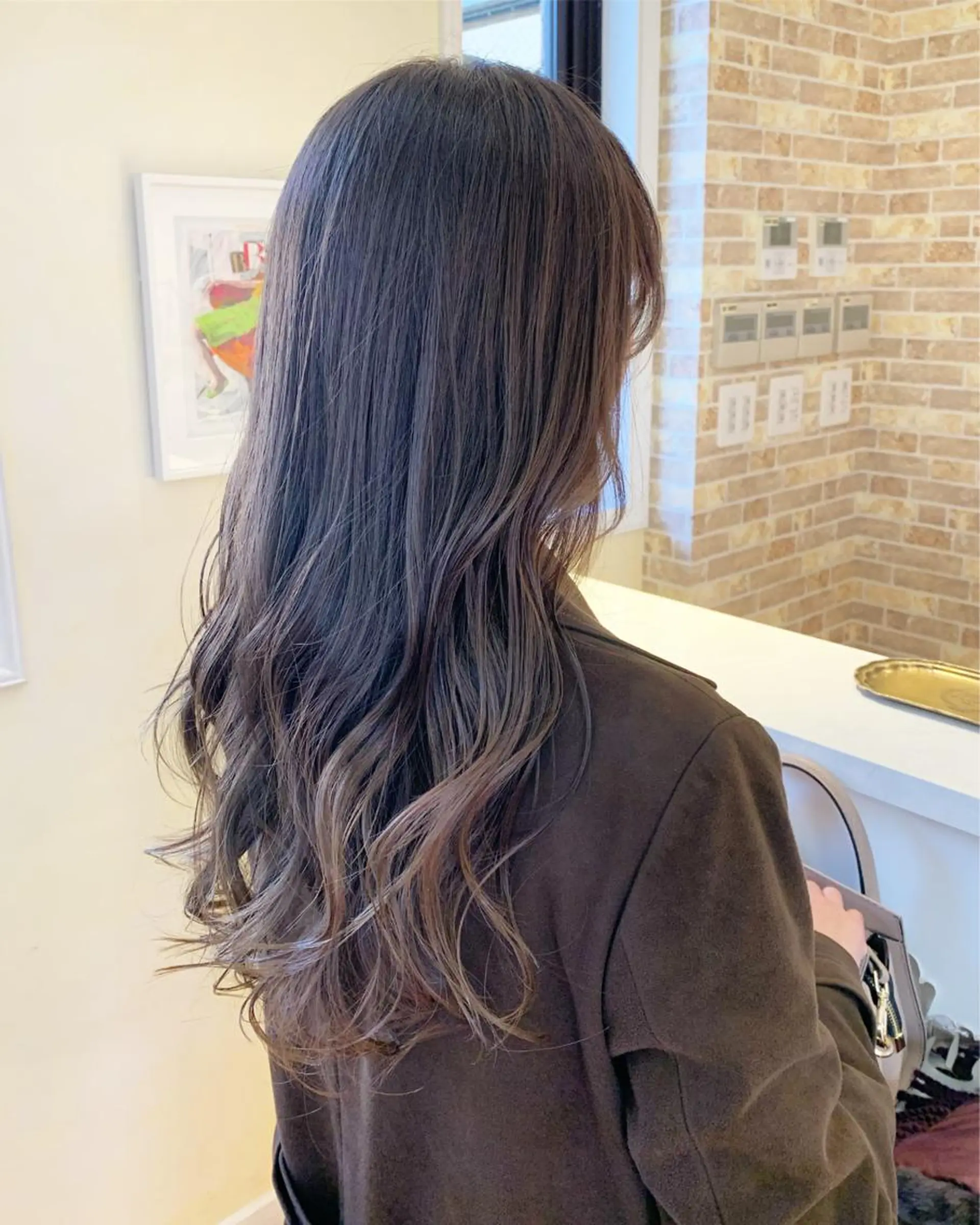ロング カラー ヘアアレンジ グレージュ モカグレージュ カット ヘアカラー トリートメント ✨艶髪✨透明感✨ 山内大樹のヘアスタイル